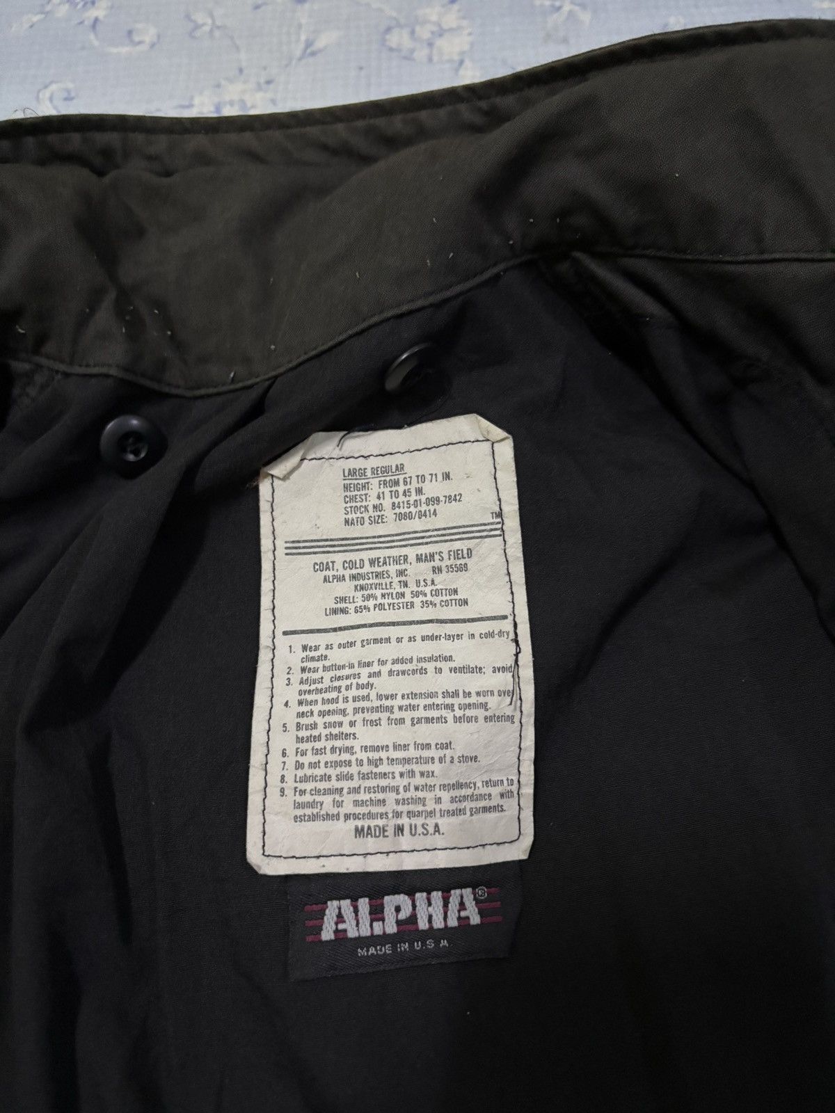 Alpha Industries Alpha Industries Military Jacket Size US M / EU 48-50 / 2 - 13 Thumbnail