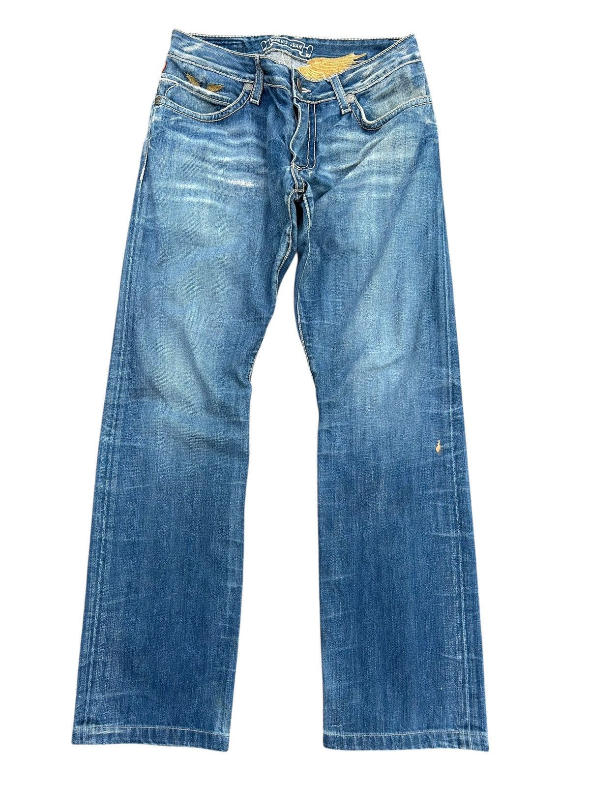 Robins Jeans ROBINS JEANS DISTRESSED DENIM JEANS Size US 31 - 2 Thumbnail
