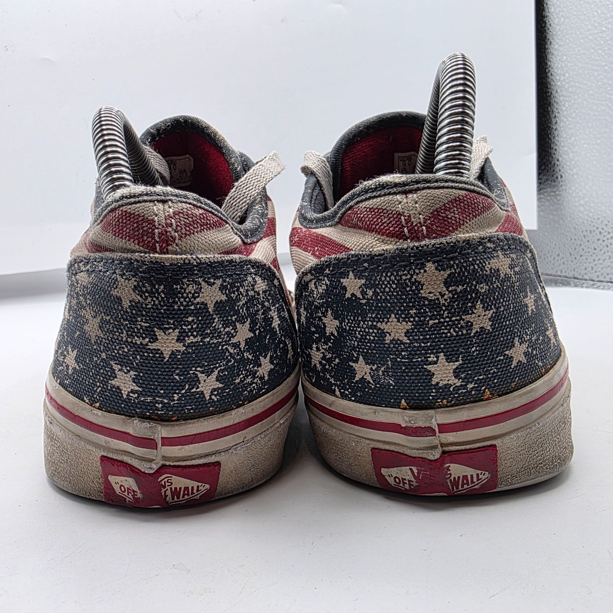 Vans Vans Atwood Mens Size 9 Red White Blue Shoes American Flag C Size US 9 / EU 42 - 4 Thumbnail