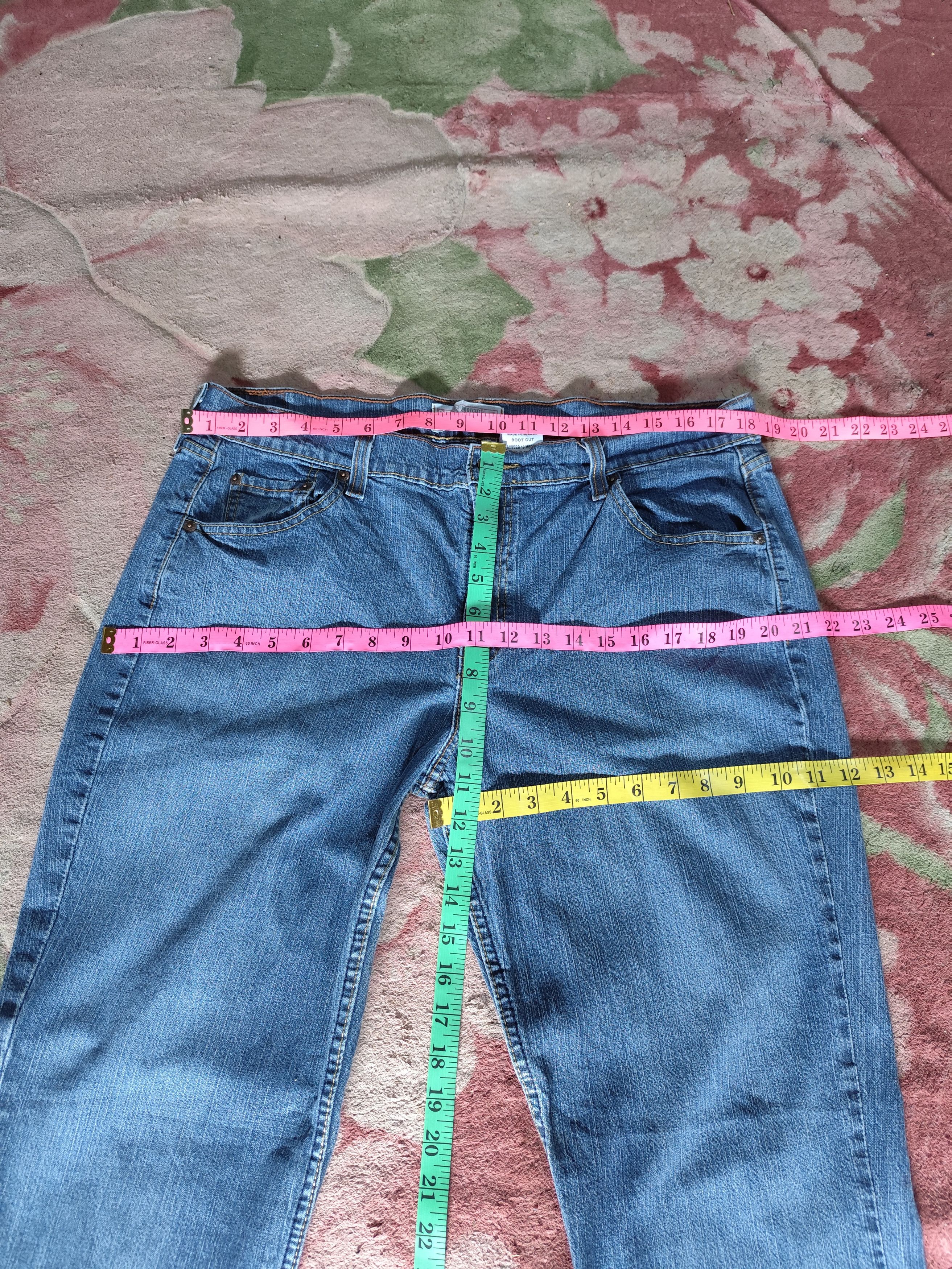 Levi's Vintage Clothing × NFL × Signatures Levi's Signature Vintage Flare Bootcut Denim J005 Size 37" - 19 Thumbnail