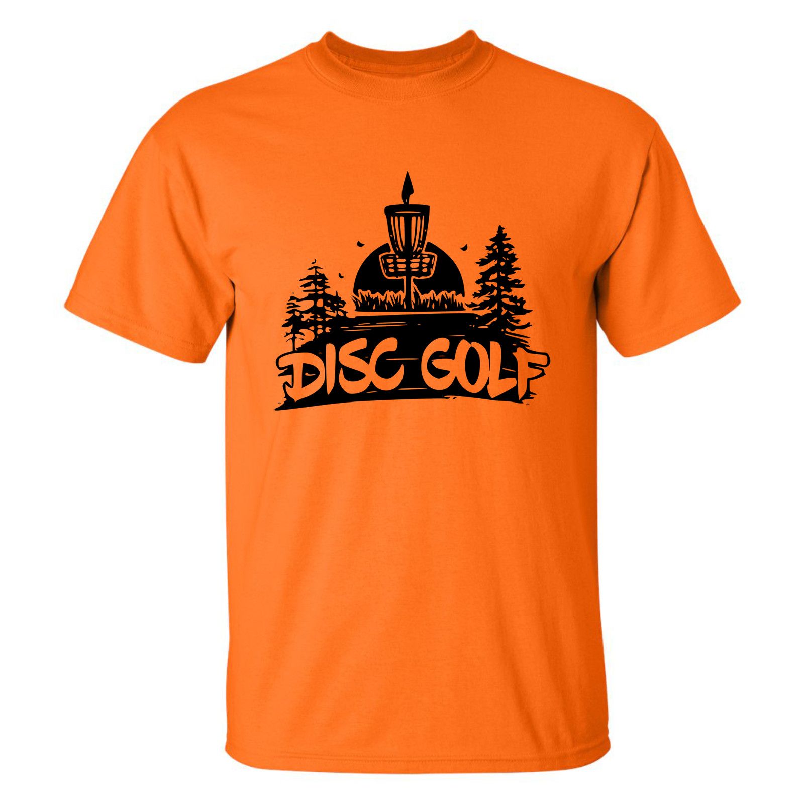 Gildan Disc Golf T Shirt DISCGOLF SUNSET Discgolfer Shirt Size US XL / EU 56 / 4 - 19 Thumbnail