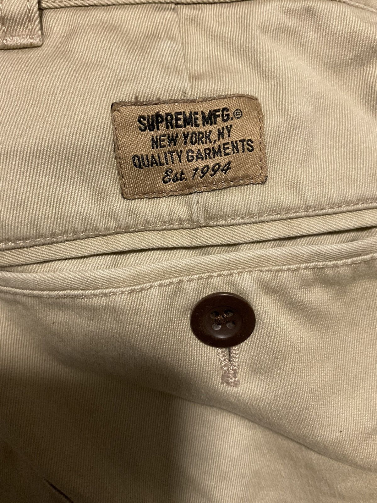 Supreme khakis