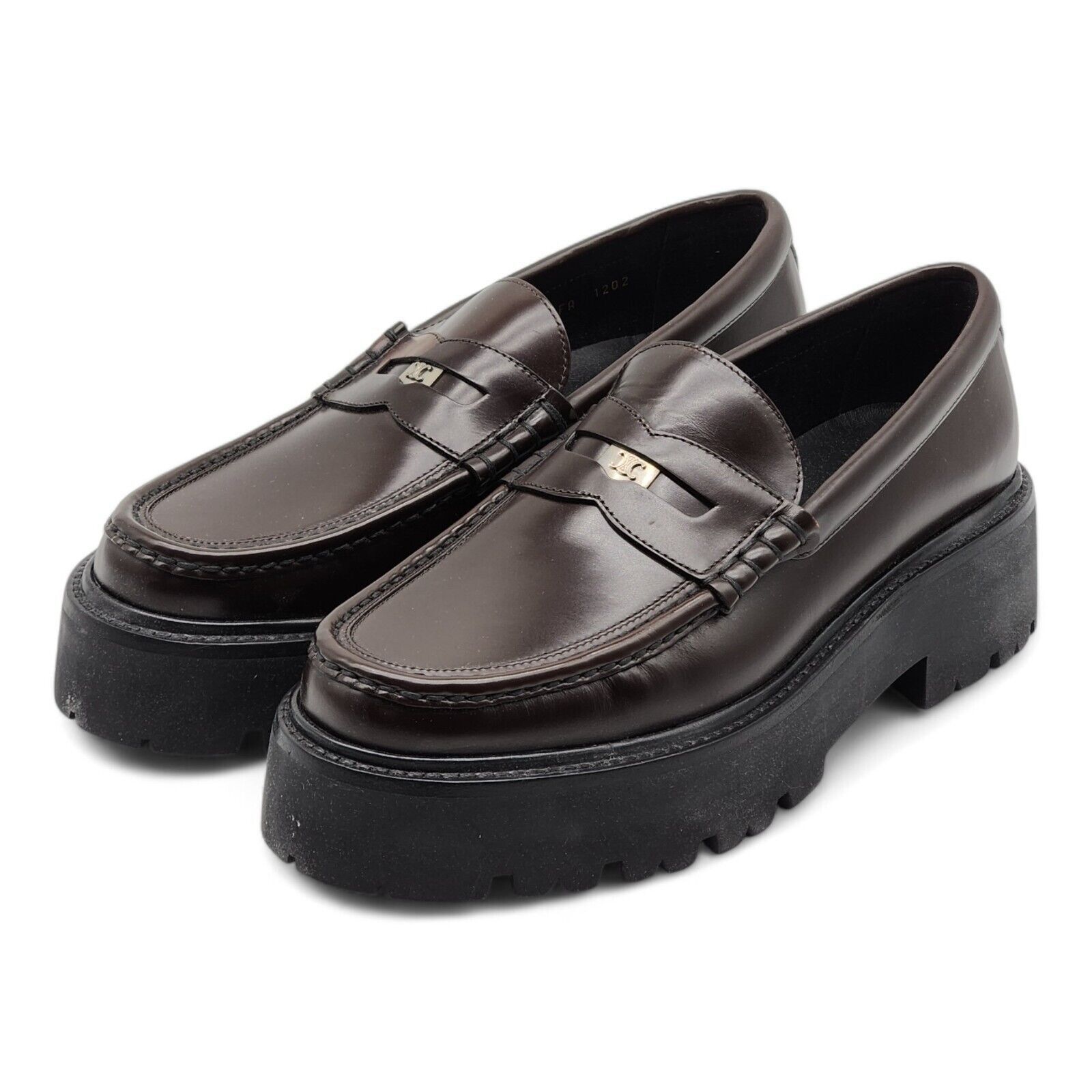 Celine Jacno Monk Creeper US12 45 Black Leather Single Buckle Dress Shoe –  THE-ECHELON