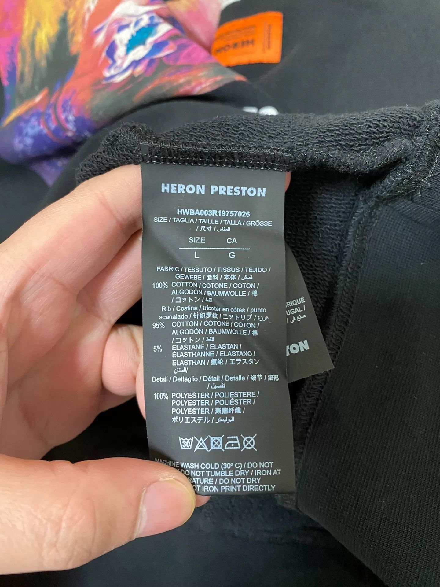 Heron Preston Heron Preston Crane Print Oversized Hoodie Size US M / EU 48-50 / 2 - 4 Thumbnail