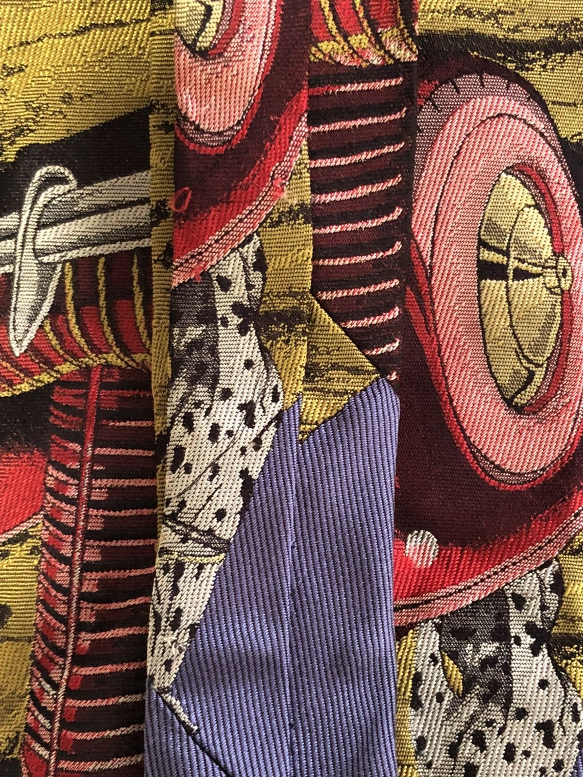 Jean Paul Gaultier Jean Paul Gaultier Iconic Silk Tie Size ONE SIZE - 11 Thumbnail