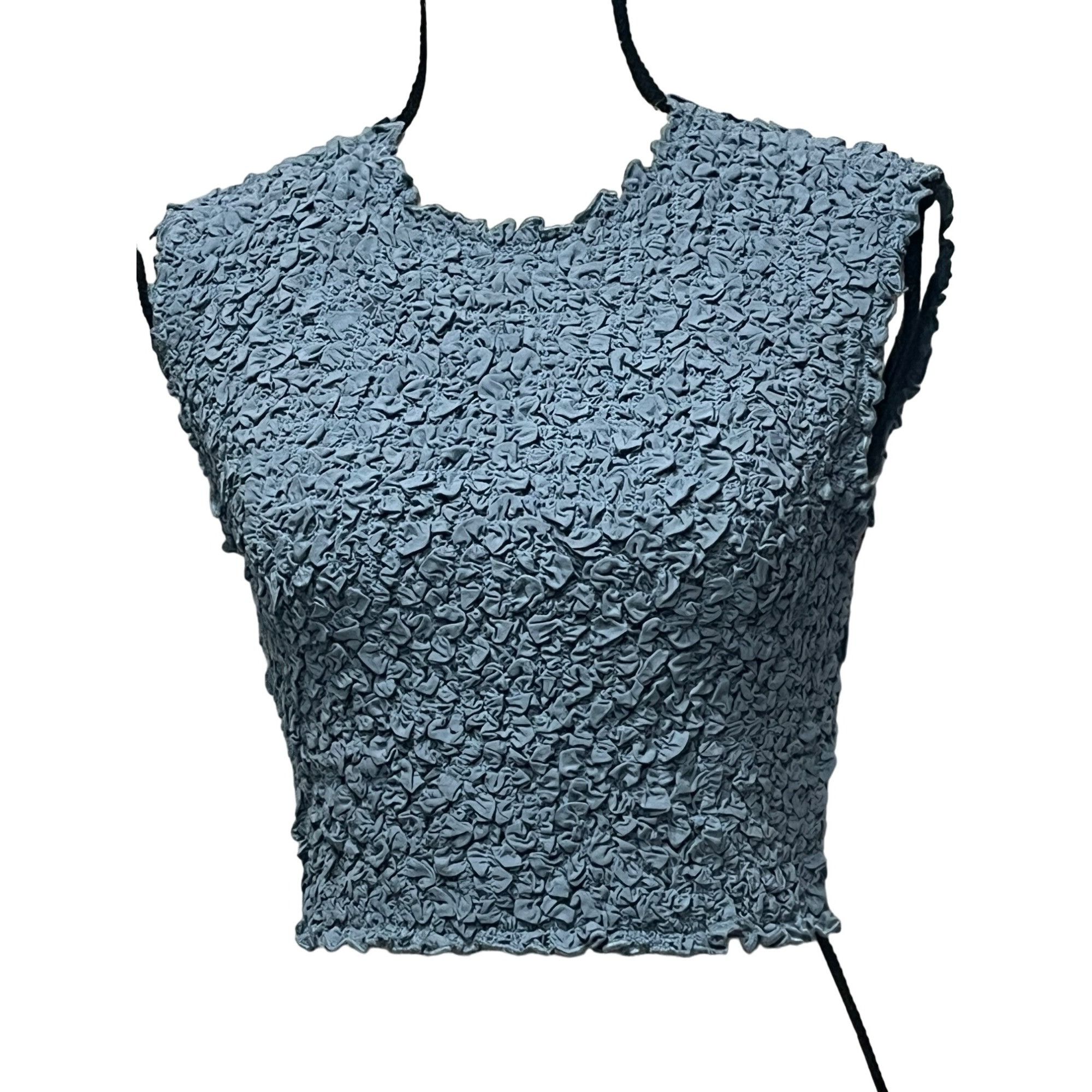 Other Open Edit Textured Top in Blue Chambray, S Size S / US 4 / IT 40 - 2 Thumbnail