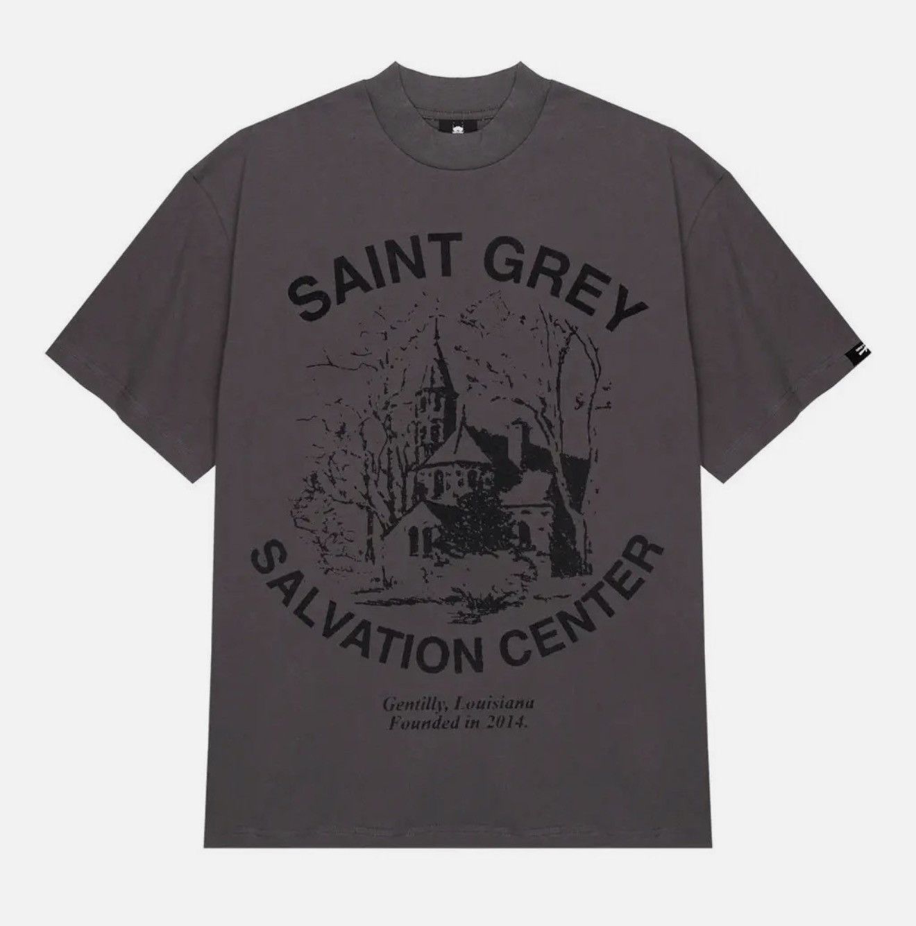 G59 Salvation Center Heather Grey Tee