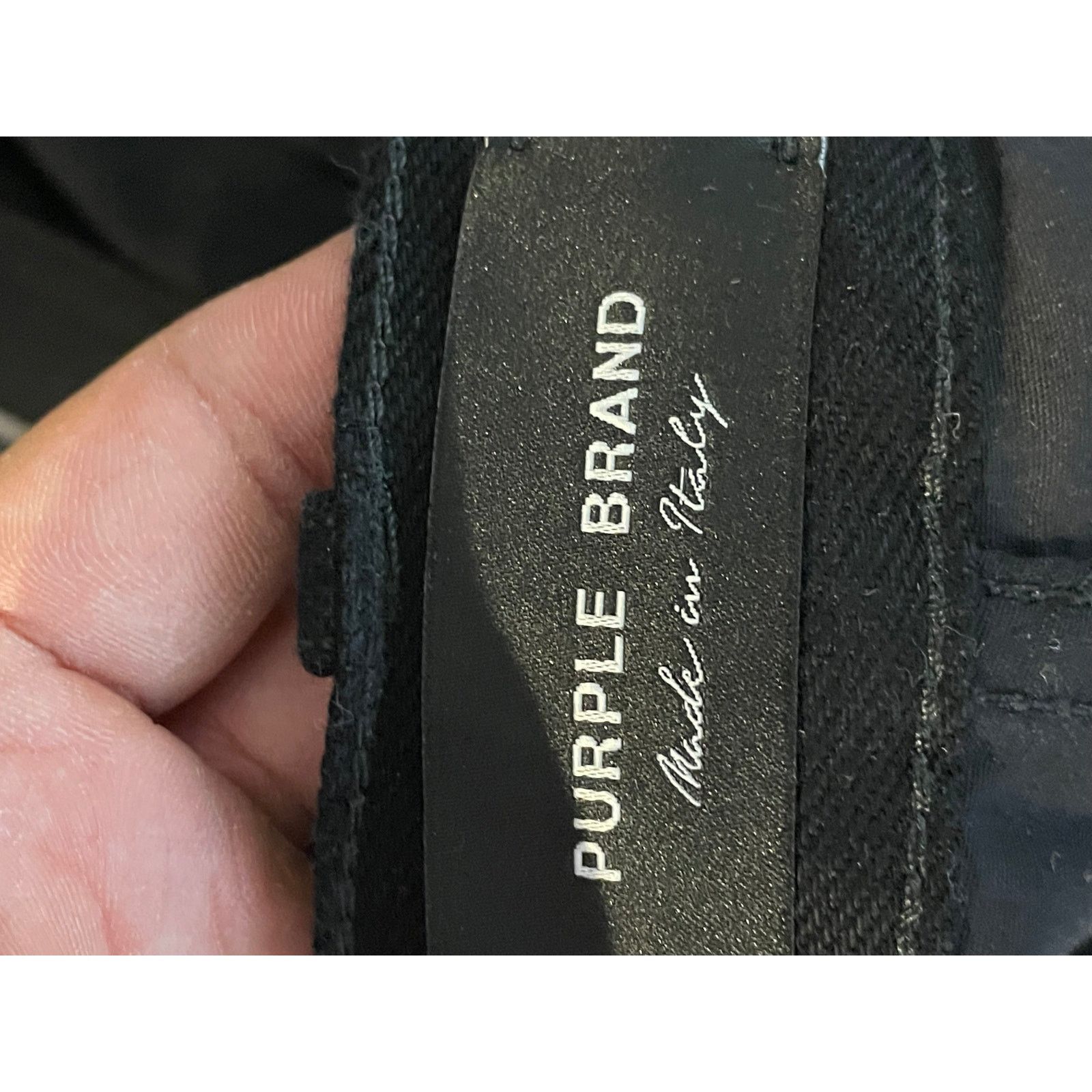 Purple Brand Black Jeans