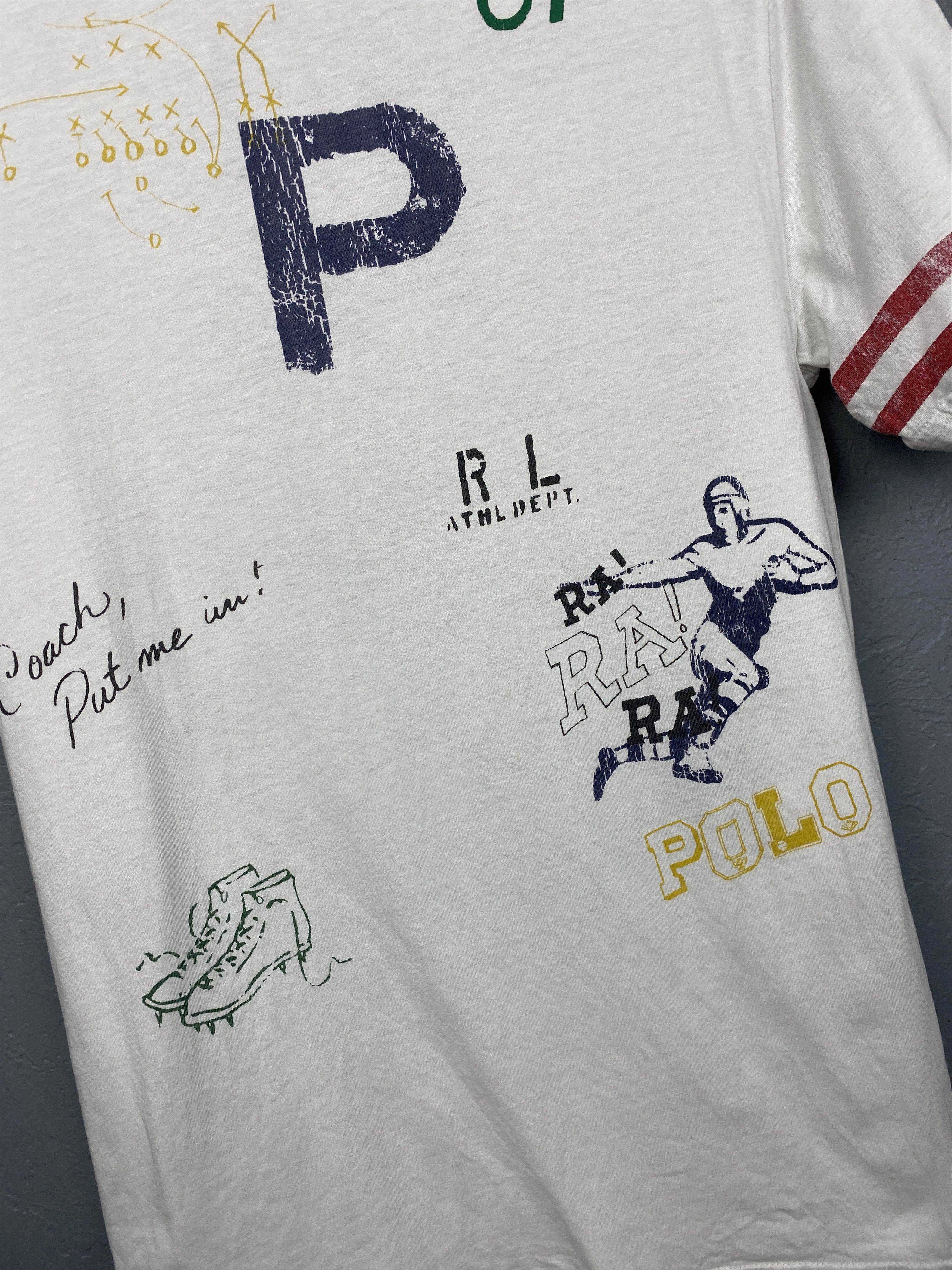 Polo Ralph Lauren Polo Ralph Lauren Vintage RL 67 Mens T-Shirt Y2K Tee Size US S / EU 44-46 / 1 - 3 Thumbnail