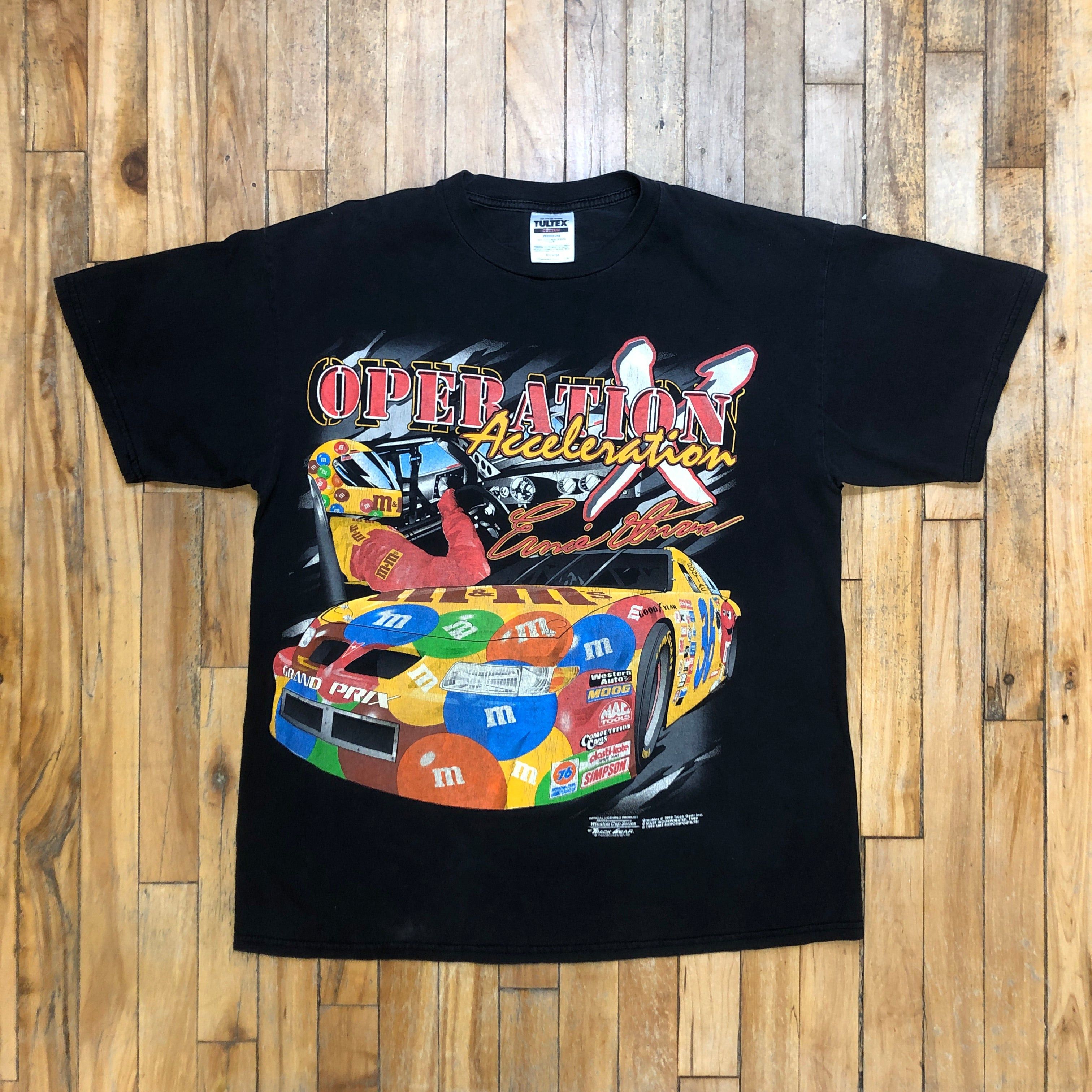 Tultex 1999 Ernie Irvan "Operation Acceleration" M&Ms Pontiac Vintage Graphic T-Shirt Size XL Size US XL / EU 56 / 4 - 3 Thumbnail