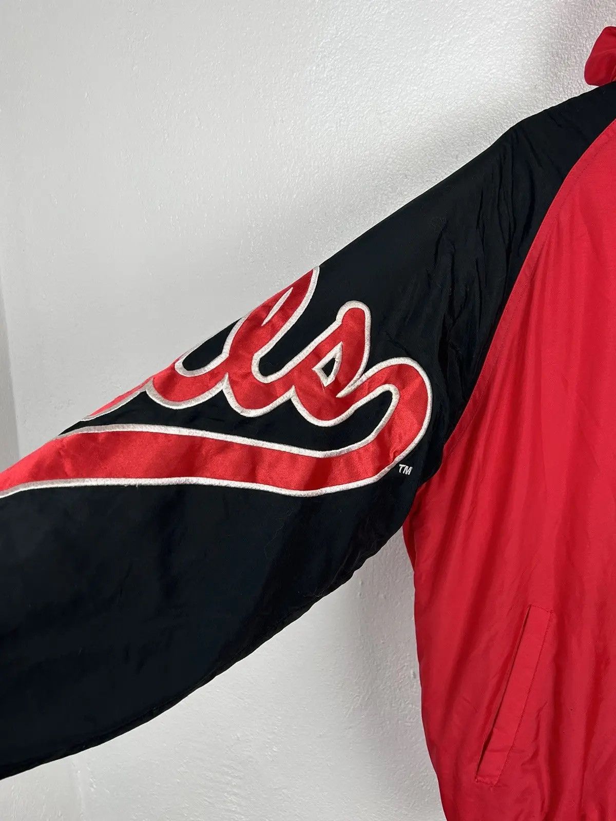 Logo Athletic 90s Vintage Logo Athletic Chicago Bulls Rare Zippered Jacket Size US L / EU 52-54 / 3 - 5 Thumbnail