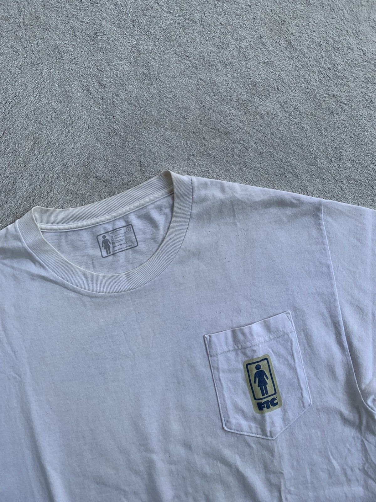 FTC (RARE) Pocket Tee FTC x Girl Skateboard x LAKAI Mike Carrol Size US L / EU 52-54 / 3 - 2 Thumbnail