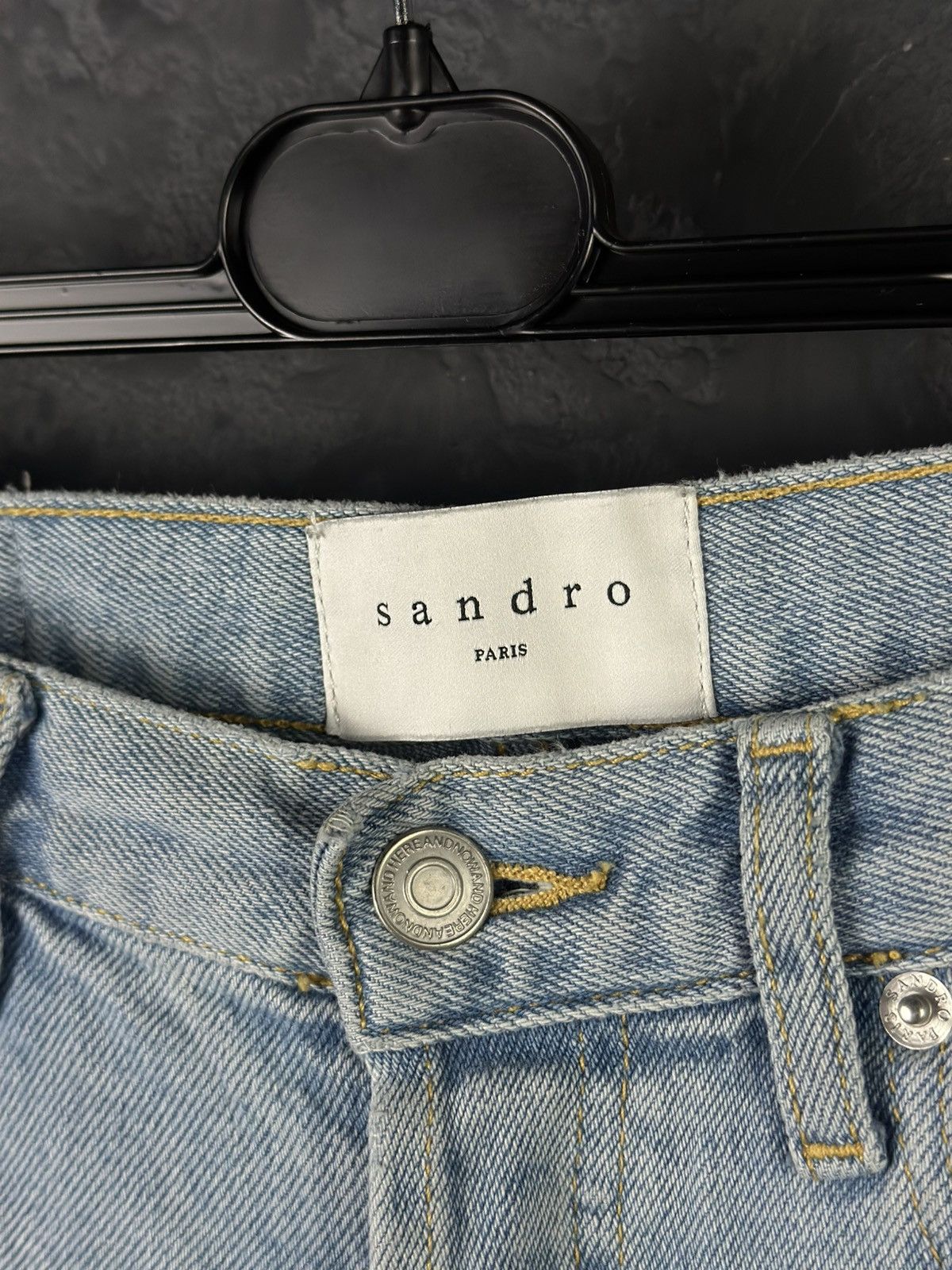 Sandro Sandro Paris Etroit Luxury Men's Denim Jeans Size 31 Size US 31 - 6 Thumbnail
