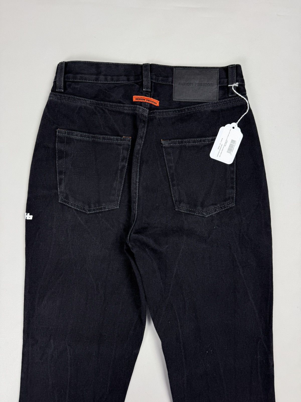 Heron Preston BNWT! Heron Preston Black Wash Denim 5 Pocket Jeans Pants Size 25" / US 0 / IT 36 - 25 Thumbnail