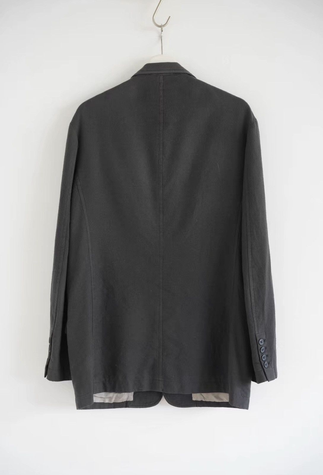 Yohji Yamamoto Yohji Yamamoto 00s Product-Dyed Wool Blazer J4 Size US M / EU 48-50 / 2 - 2 Thumbnail
