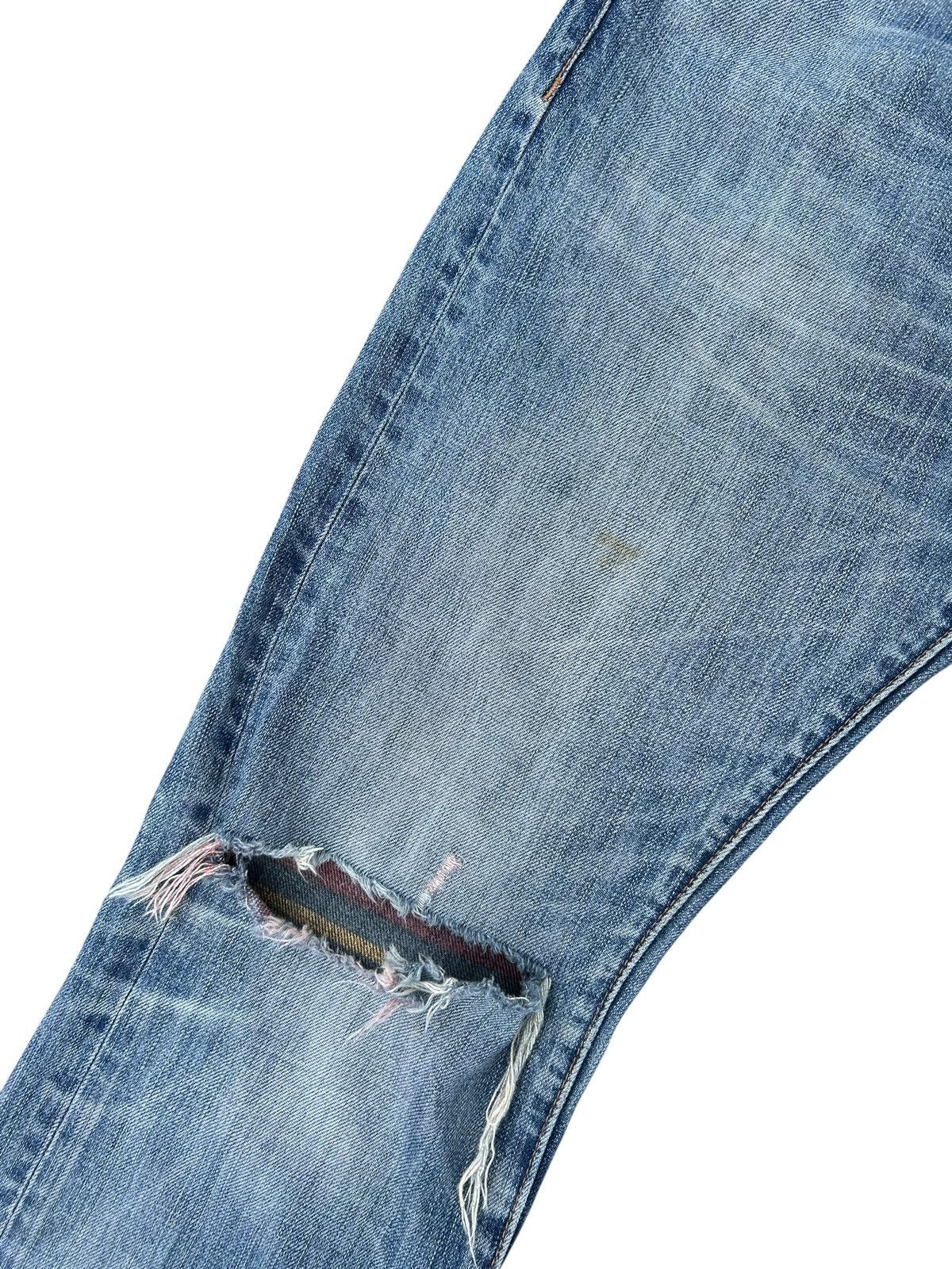 Kapital Vintage Takeo Kikuchi Japanese Distressed Denim Jeans Size US 32 / EU 48 - 5 Thumbnail