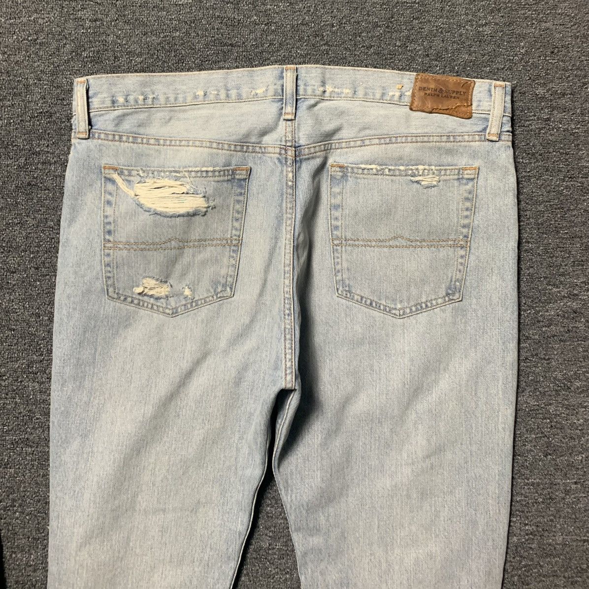 Polo Ralph Lauren Polo Ralph Lauren Distressed Denim Size US 34 / EU 50 - 7 Thumbnail