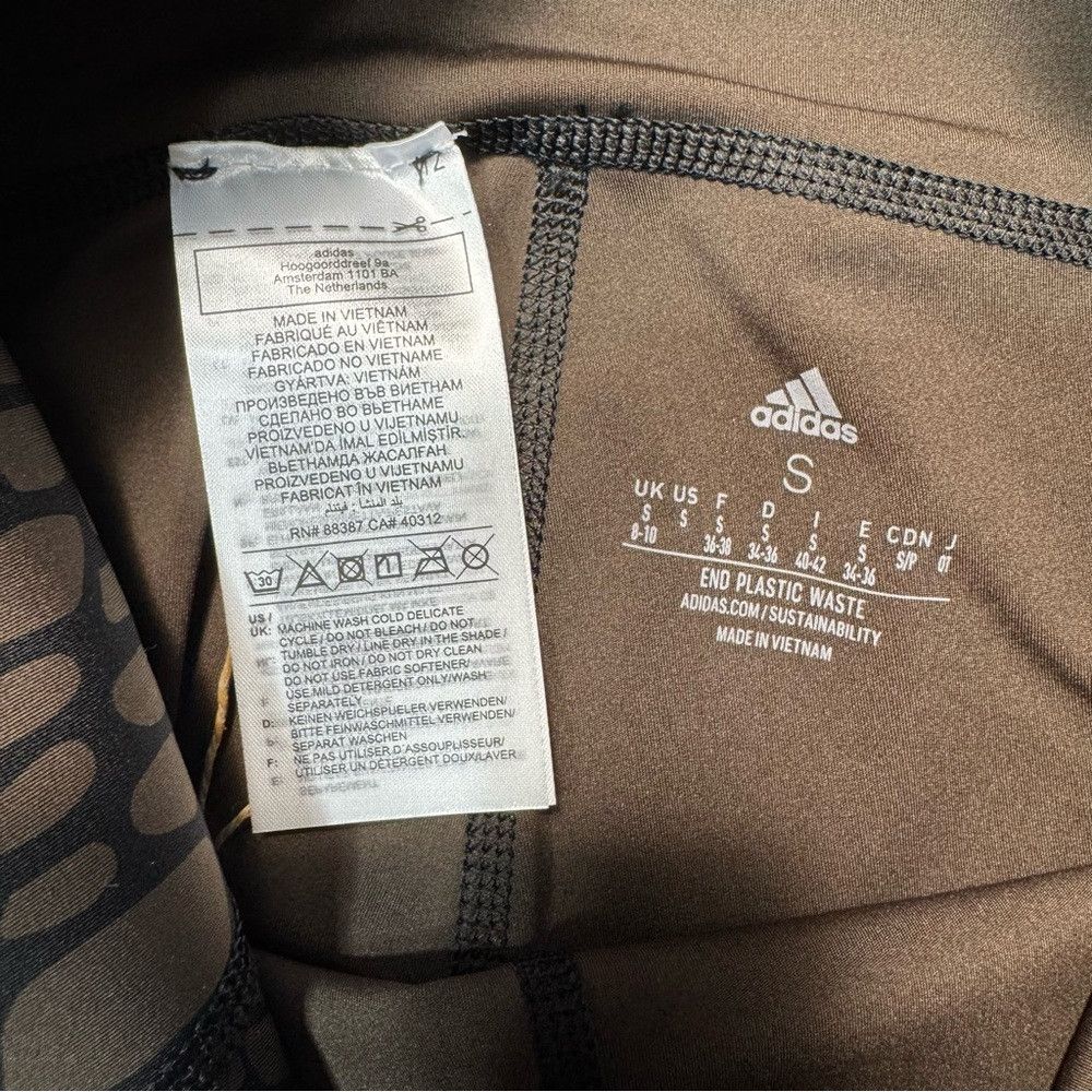 Adidas NWT New $140 Adidas TLRD HIIT Croco Luxe Training 7/8 Leggi Size 28" / US 6 / IT 42 - 7 Thumbnail