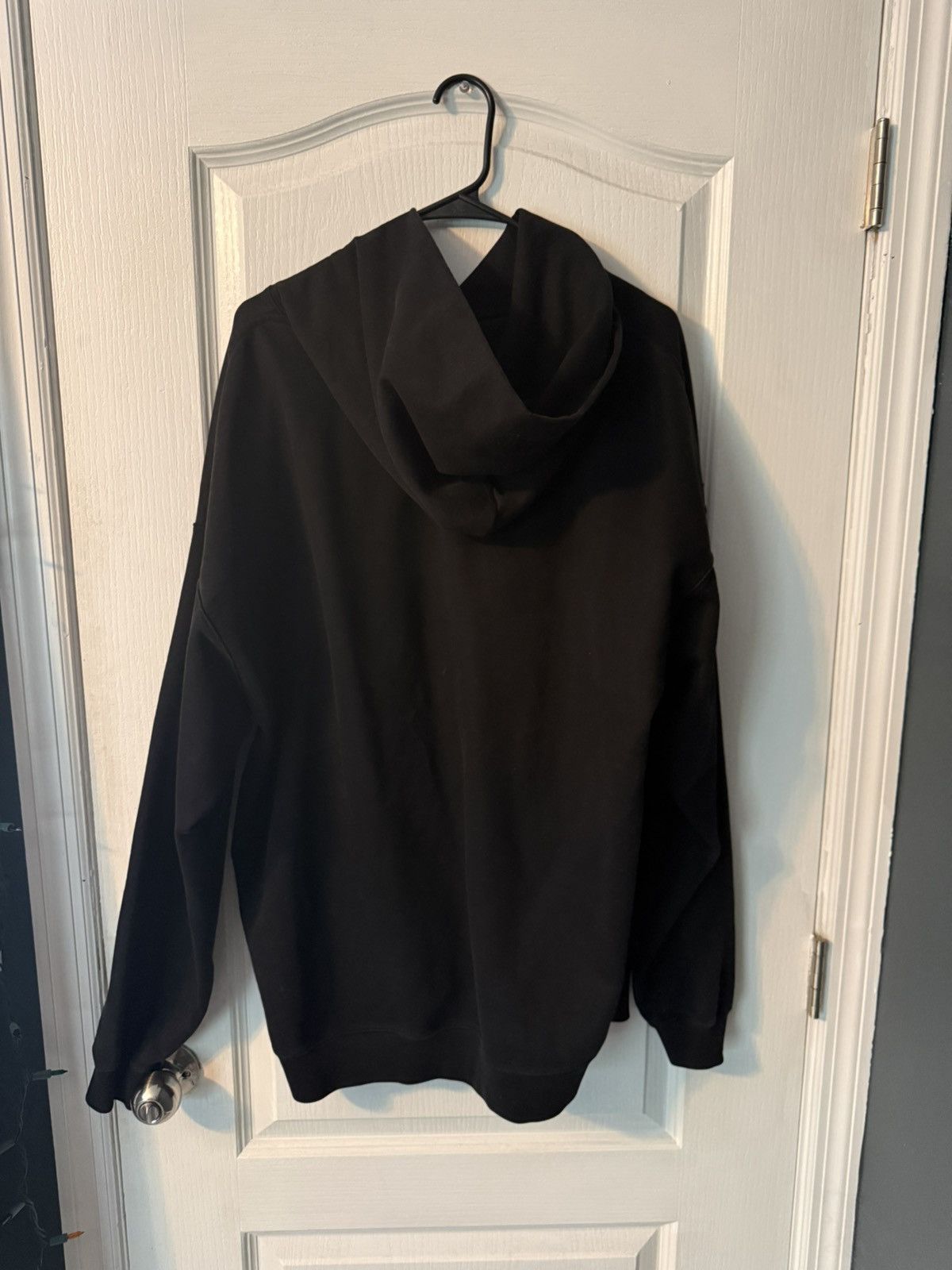 Vetements Vetements Black Embroidered Hoodie Size US S / EU 44-46 / 1 - 5 Thumbnail