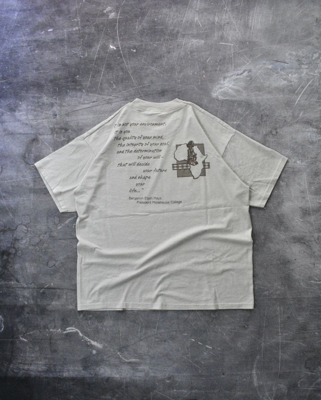 NCAA × Vintage Vintage Morehouse College Black Student Union T-Shirt (XL) Size US XL / EU 56 / 4 - 2 Thumbnail