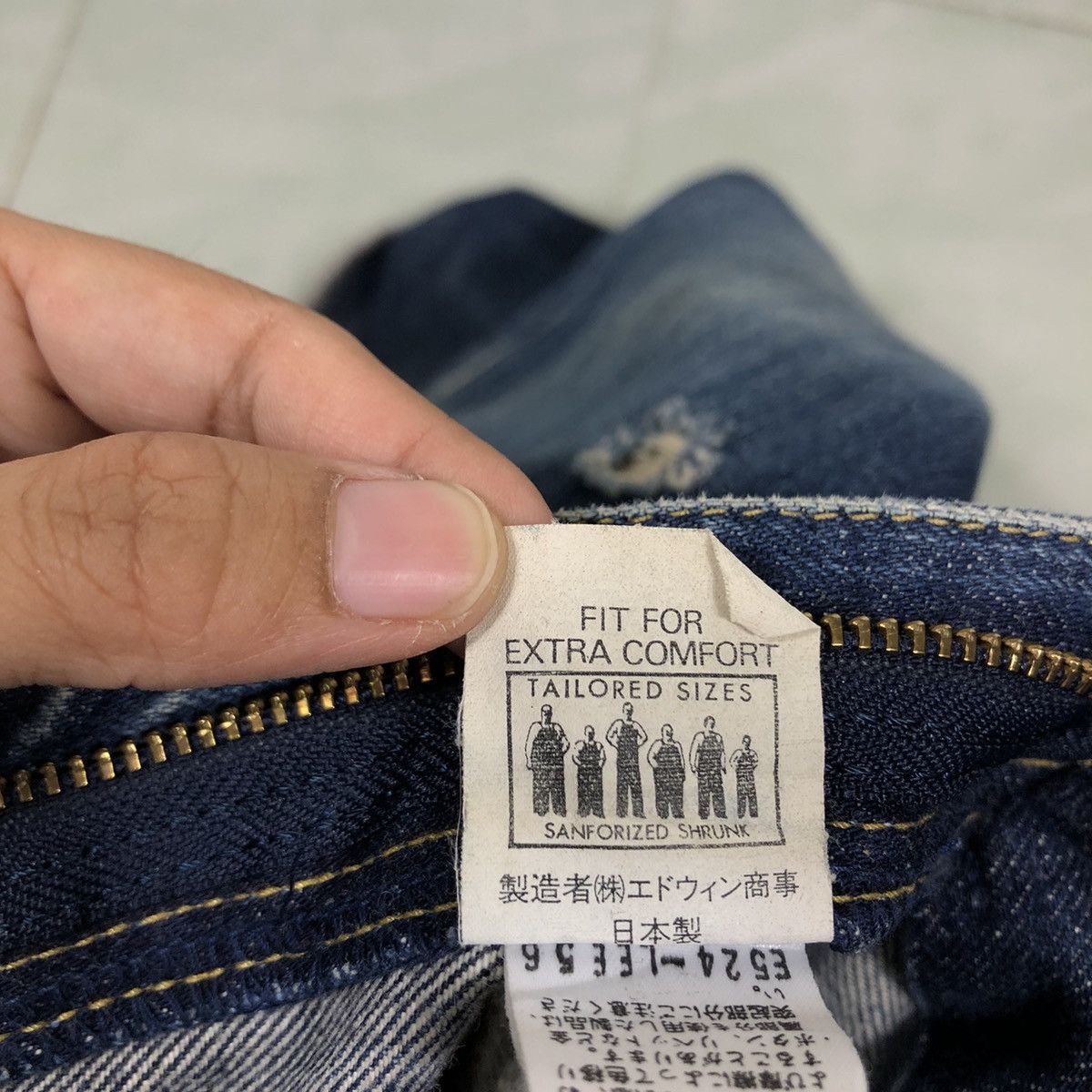 Japanese Brand 🔥Vintage Union Made Lee Raiders Denim Jeans Red Line Size US 34 / EU 50 - 18 Thumbnail
