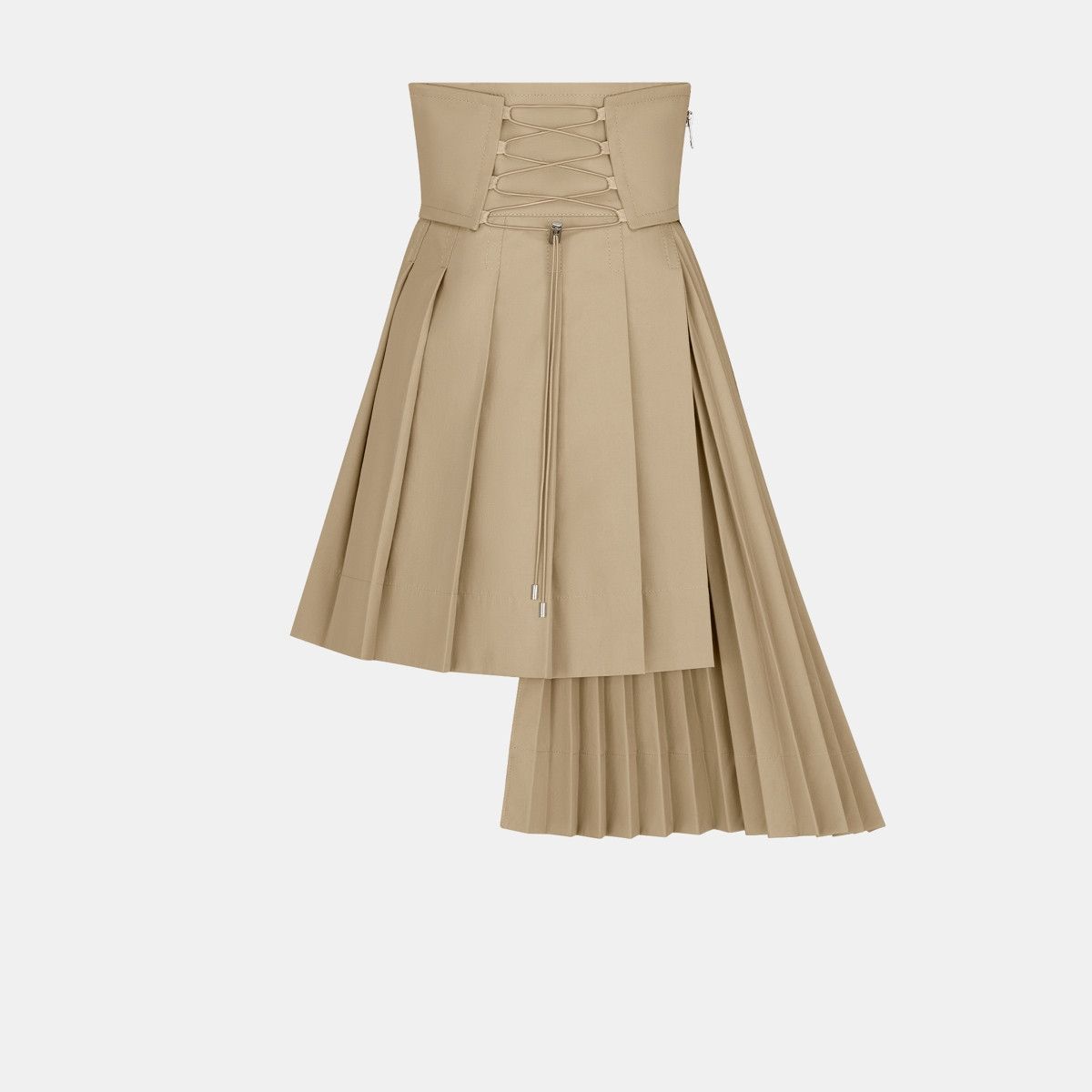 image of Dior O1Bcso1Str0224 Skirt In Beige, Women's (Size 28)