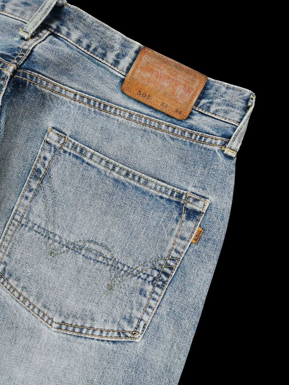 Edwin Vintage Edwin 505 Baggy Selvedge Jeans Size US 34 / EU 50 - 8 Thumbnail