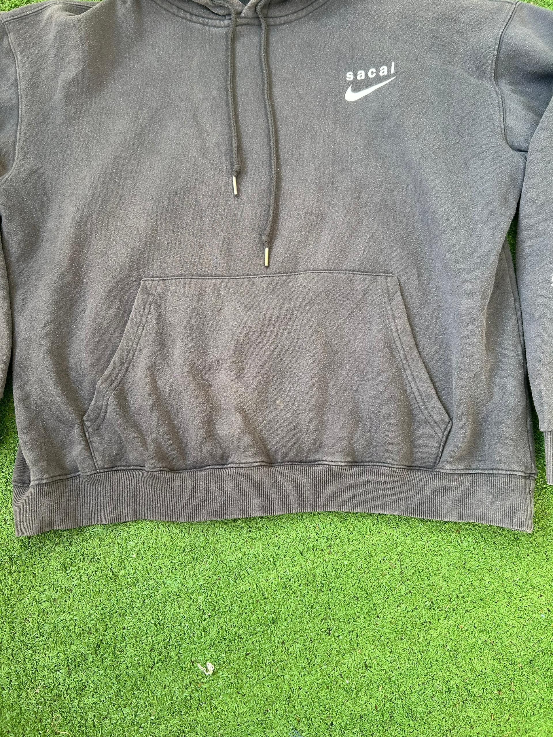 Nike Crazy Vintage Sun Faded Nike x Sacai Hoodies Size US XL / EU 56 / 4 - 4 Thumbnail
