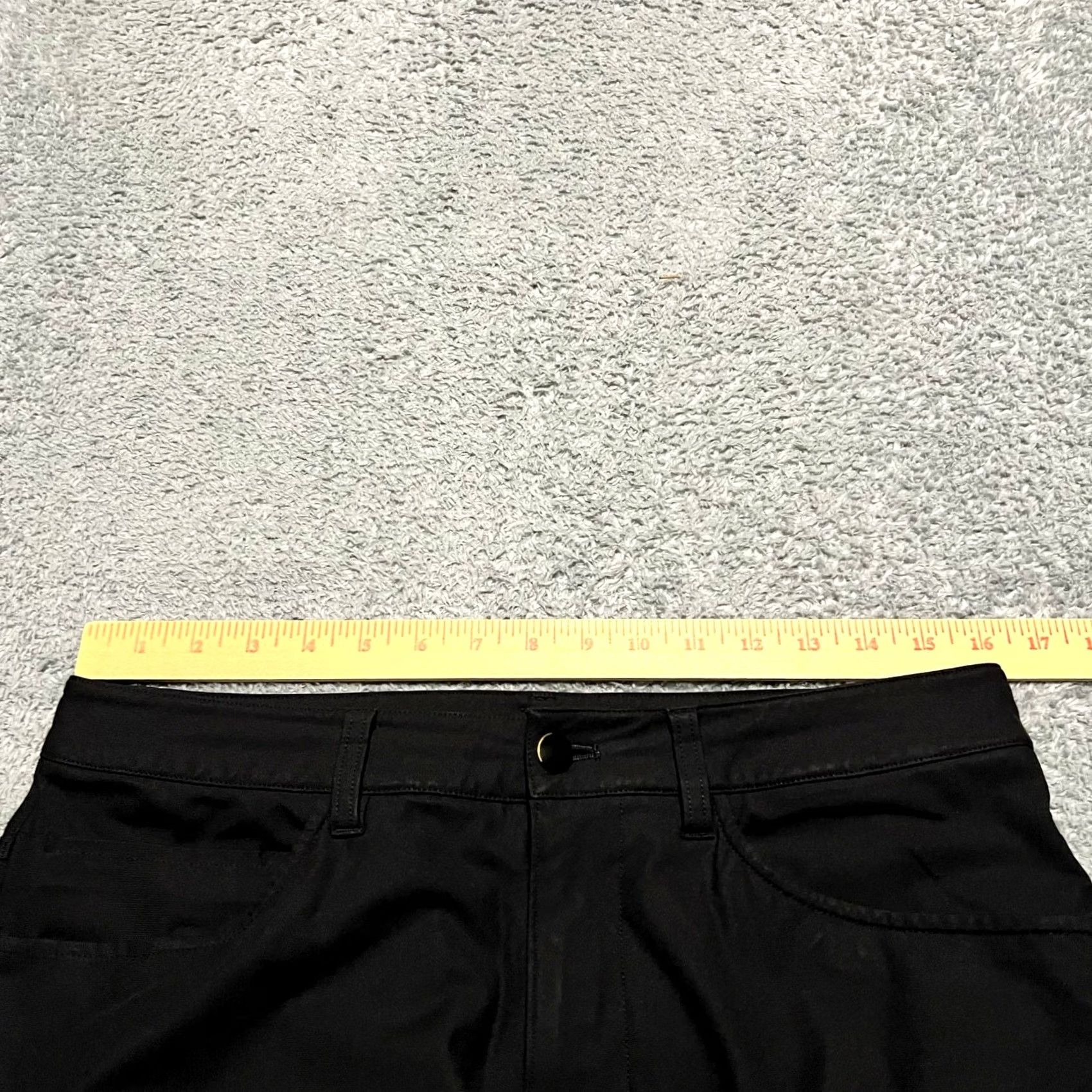 Lululemon Lululemon ABC Pants Mens 31 Black Classic Fit Warpstreme Casual Golf Stretch Size US 31 - 7 Thumbnail