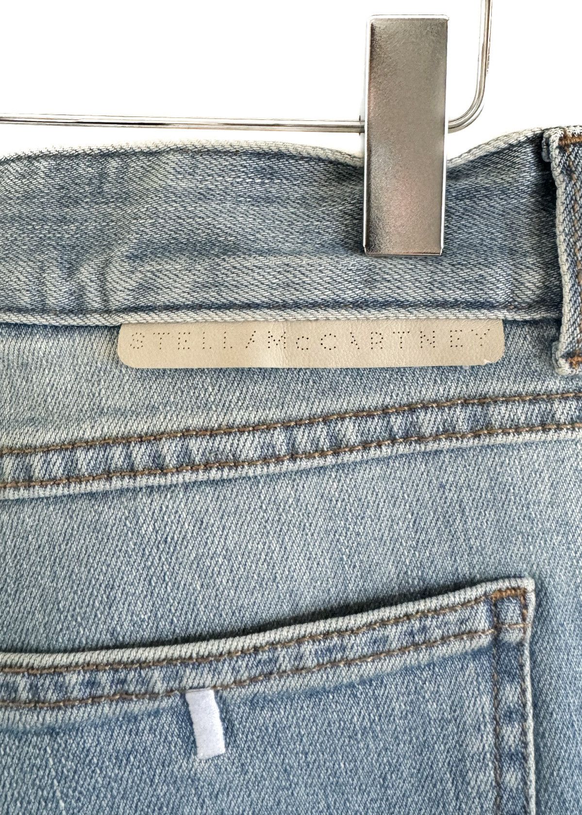 Stella McCartney Stella McCartney Patch Embroidered Boyfriend Blue Jeans Size 29" - 6 Thumbnail