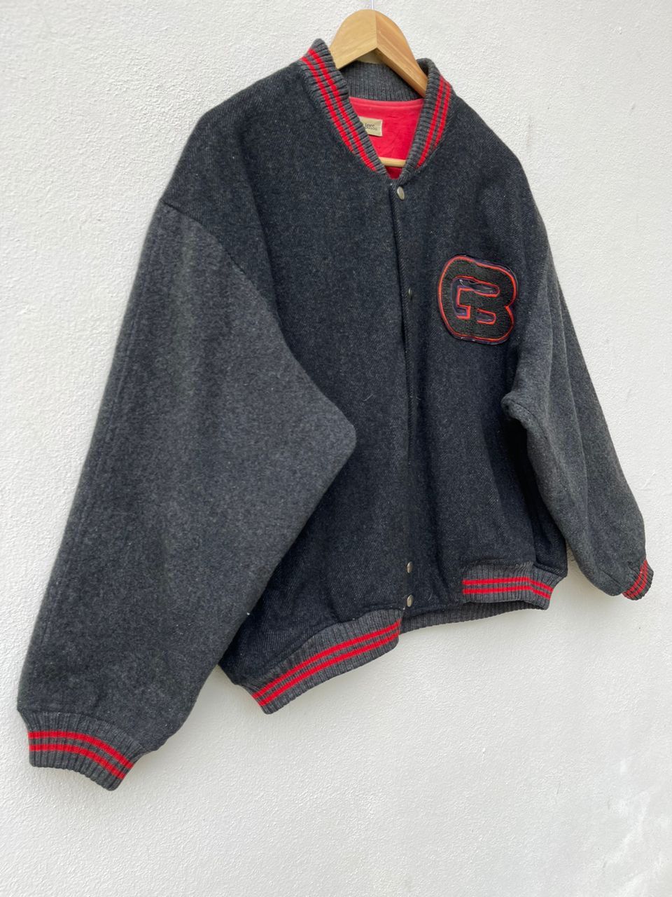 Grand Boss Wool Varsity Jacket