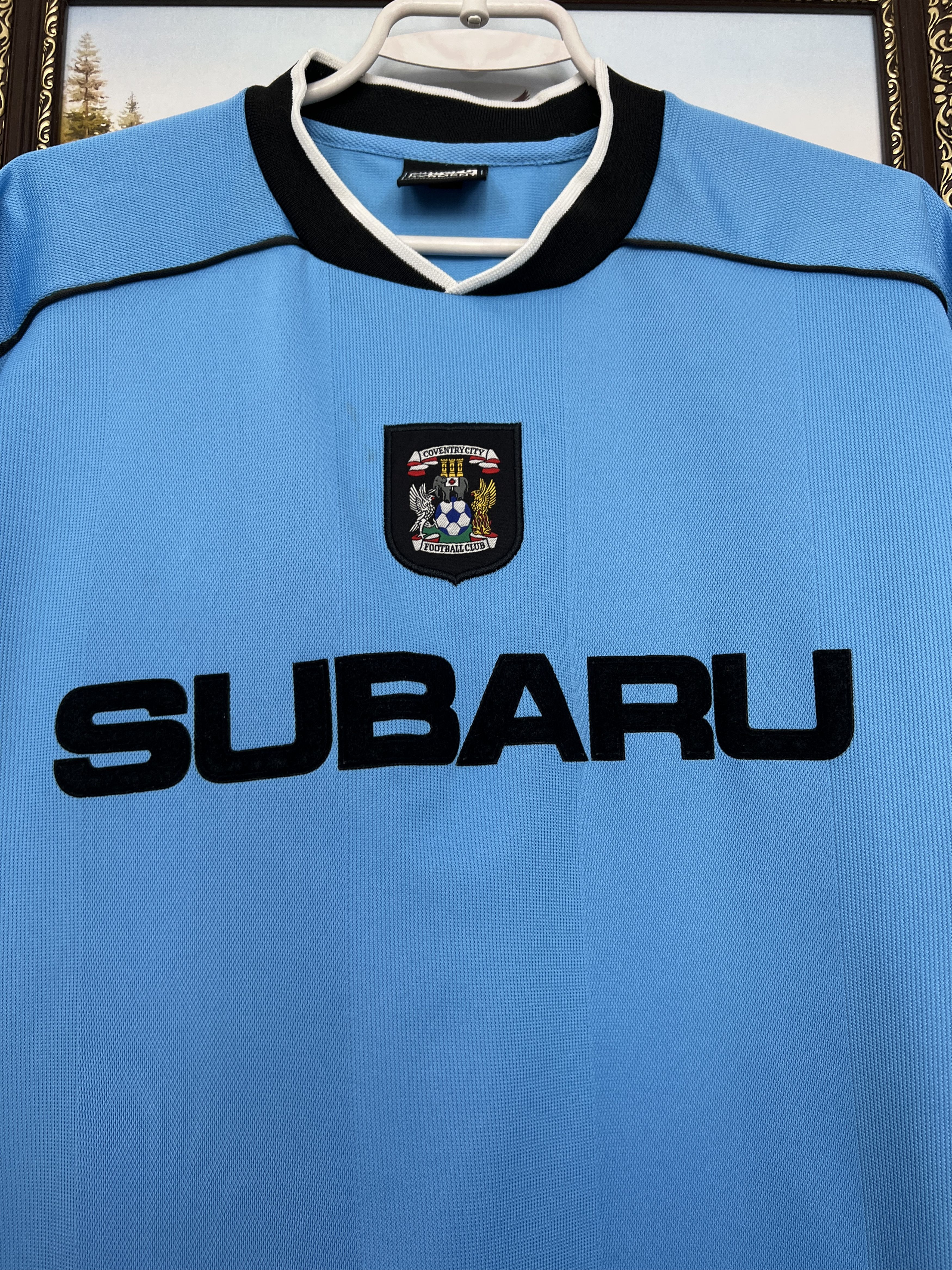Vintage Coventry City Home football shirt 2001 Soccer Blue Jersey Size US XL / EU 56 / 4 - 3 Thumbnail