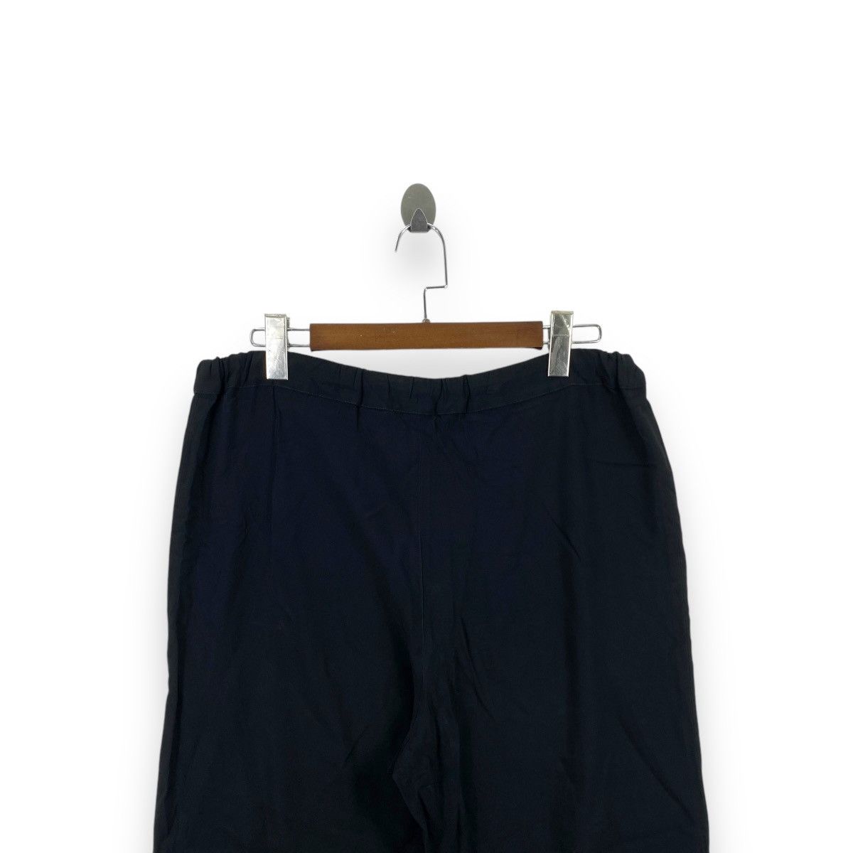 Vintage SIG.UORA By PAOLA ANTONINI Black Tapered Pants Women’s Size 34" / US 12 / IT 48 - 2 Thumbnail