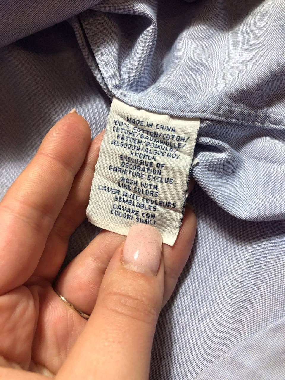 Polo Ralph Lauren × Ralph Lauren × Vintage Polo Ralph Lauren Vintage Mens Long Sleeve Striped Shirt Size US L / EU 52-54 / 3 - 12 Thumbnail
