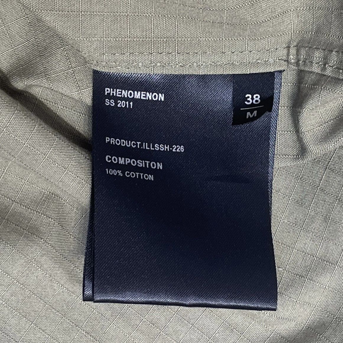 PHENOMENON Phenomenon Tactical Pocket Button Up Size US M / EU 48-50 / 2 - 3 Thumbnail