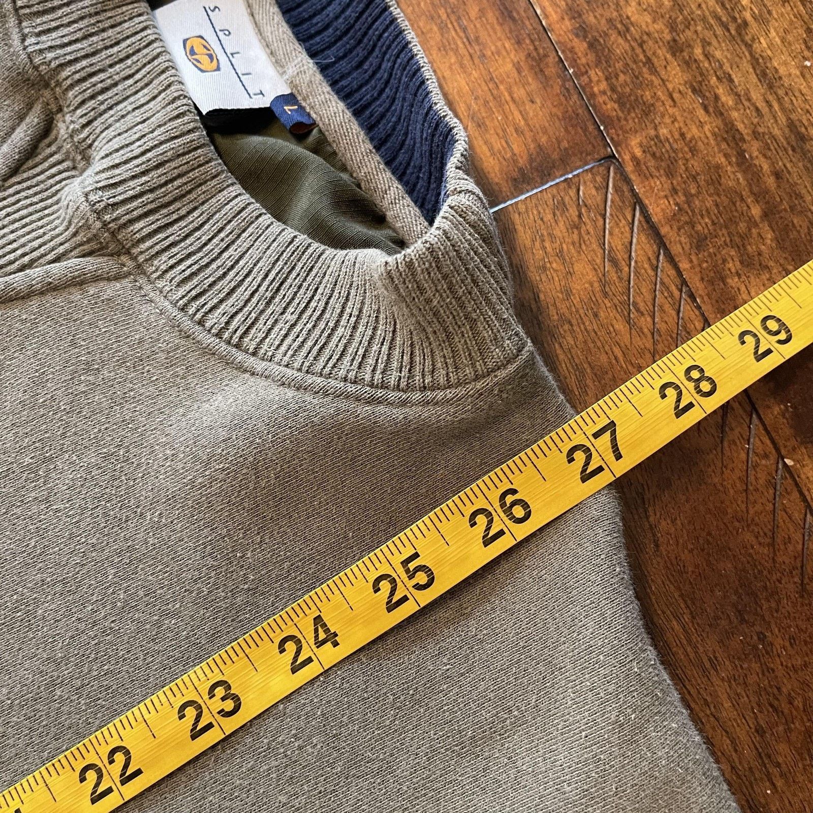 Split Split USA Sweatshirt Mens L Crewneck Embroidered Elbow Size US L / EU 52-54 / 3 - 11 Thumbnail