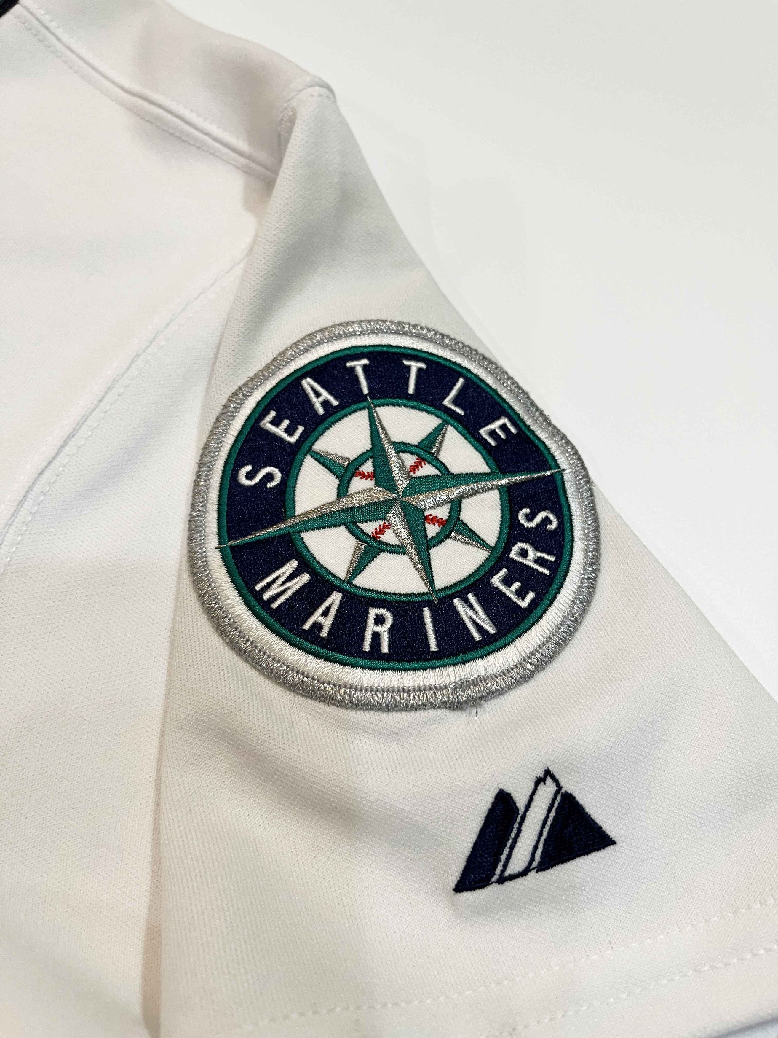 MLB × Majestic Majestic Authentic MLB Seattle Mariners BELTRE #5 Jersey Size US L / EU 52-54 / 3 - 3 Thumbnail