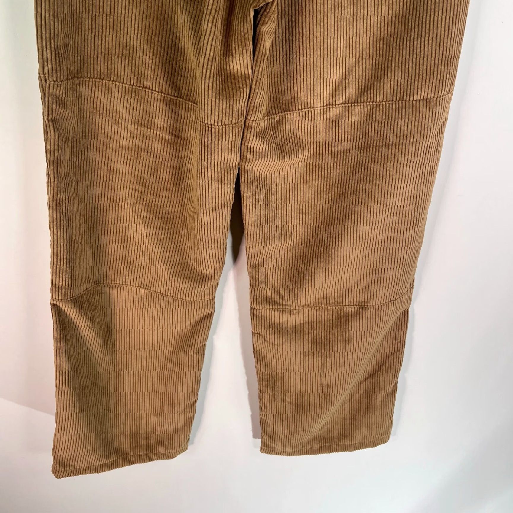 Boohoo Boohoo Man Baggy Corduroy Pants Size Marked 34 Tan 30 x 32 Buckle Waistband Size US 30 / EU 46 - 7 Thumbnail