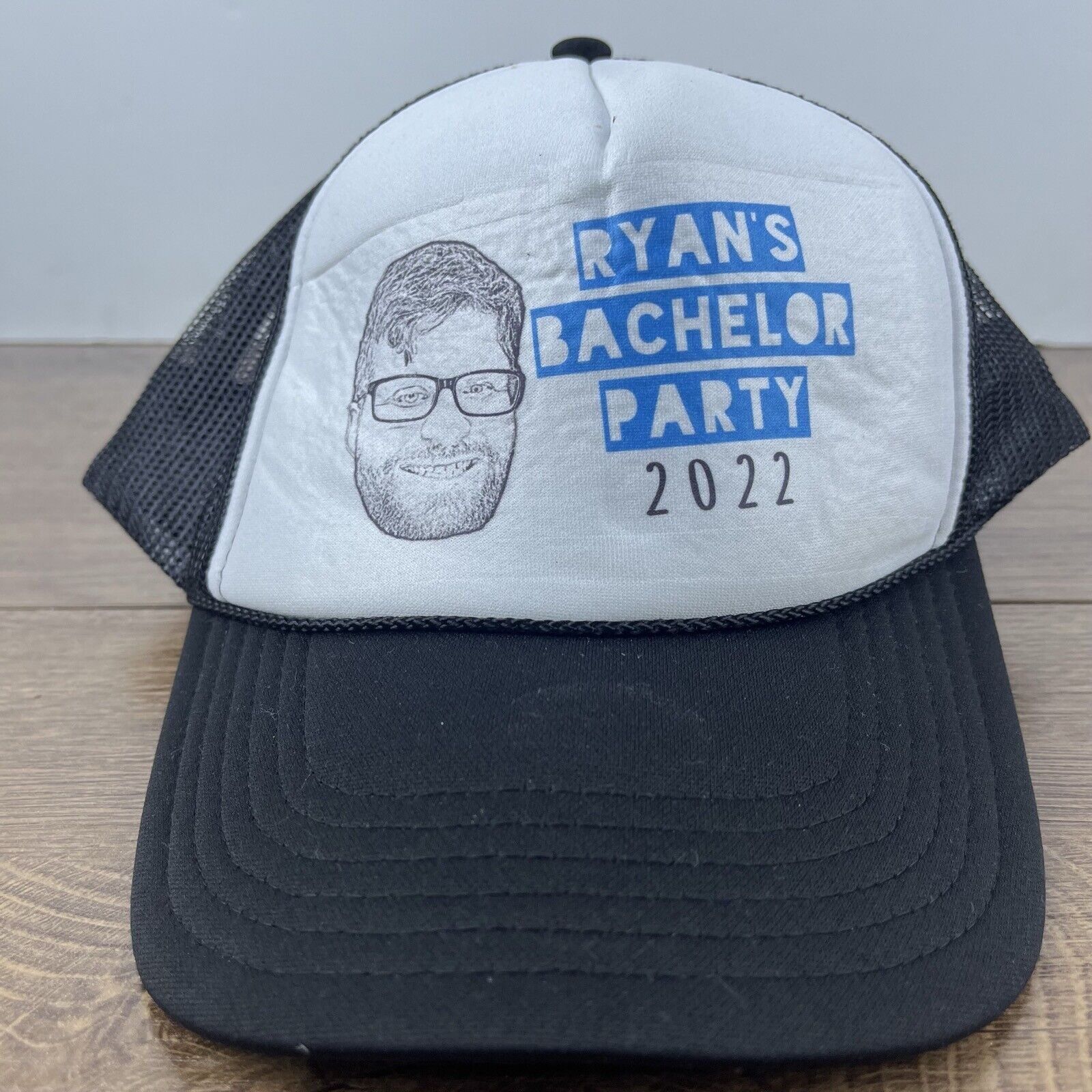 Other Ryans Bachelor Party Hat Ryans 2022 White Adjustable Hat Whi Size ONE SIZE - 4 Thumbnail