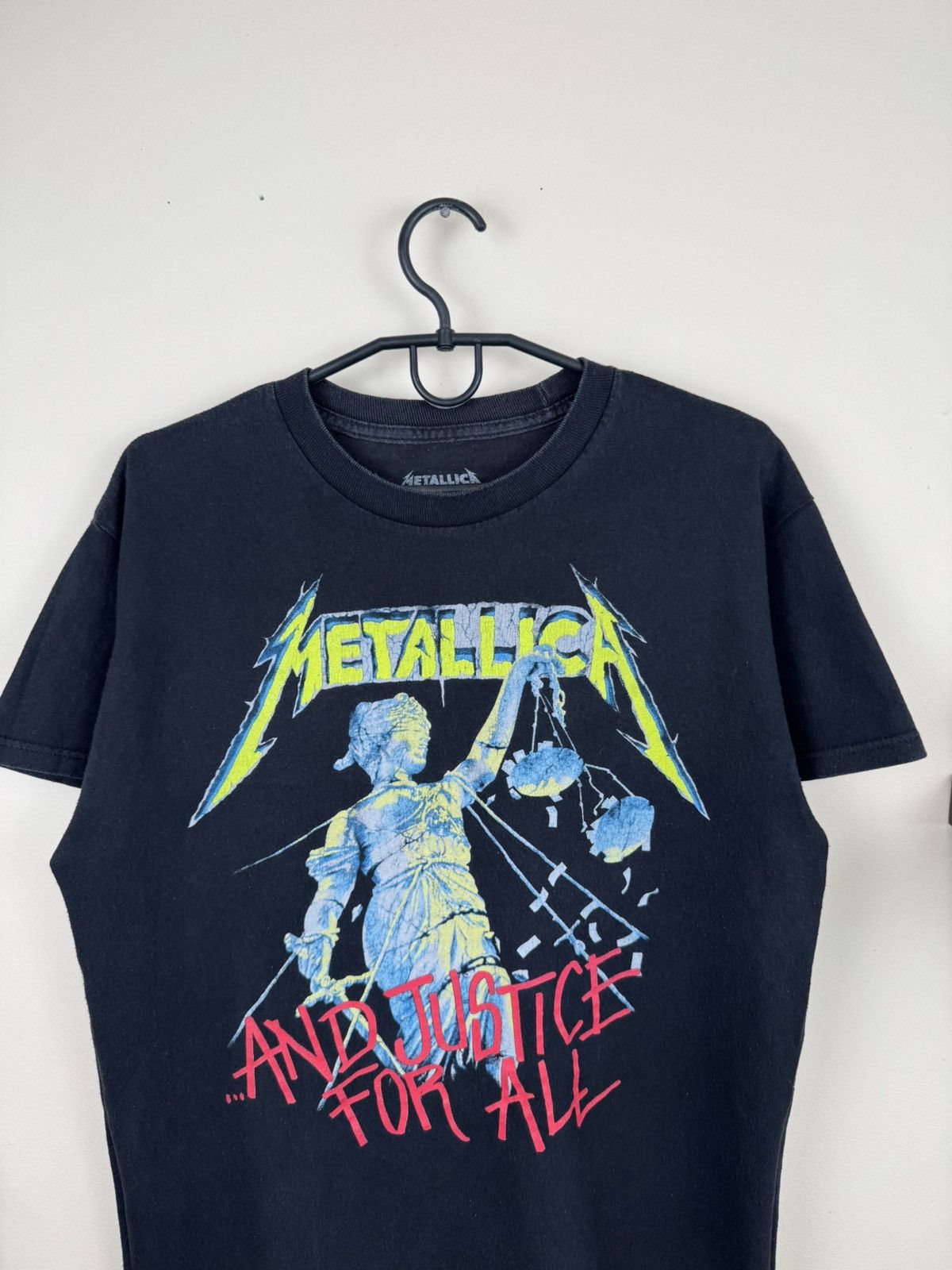 Other Metallica T shirt And Justice For All Rock Band Sz M Black Size US M / EU 48-50 / 2 - 6 Thumbnail