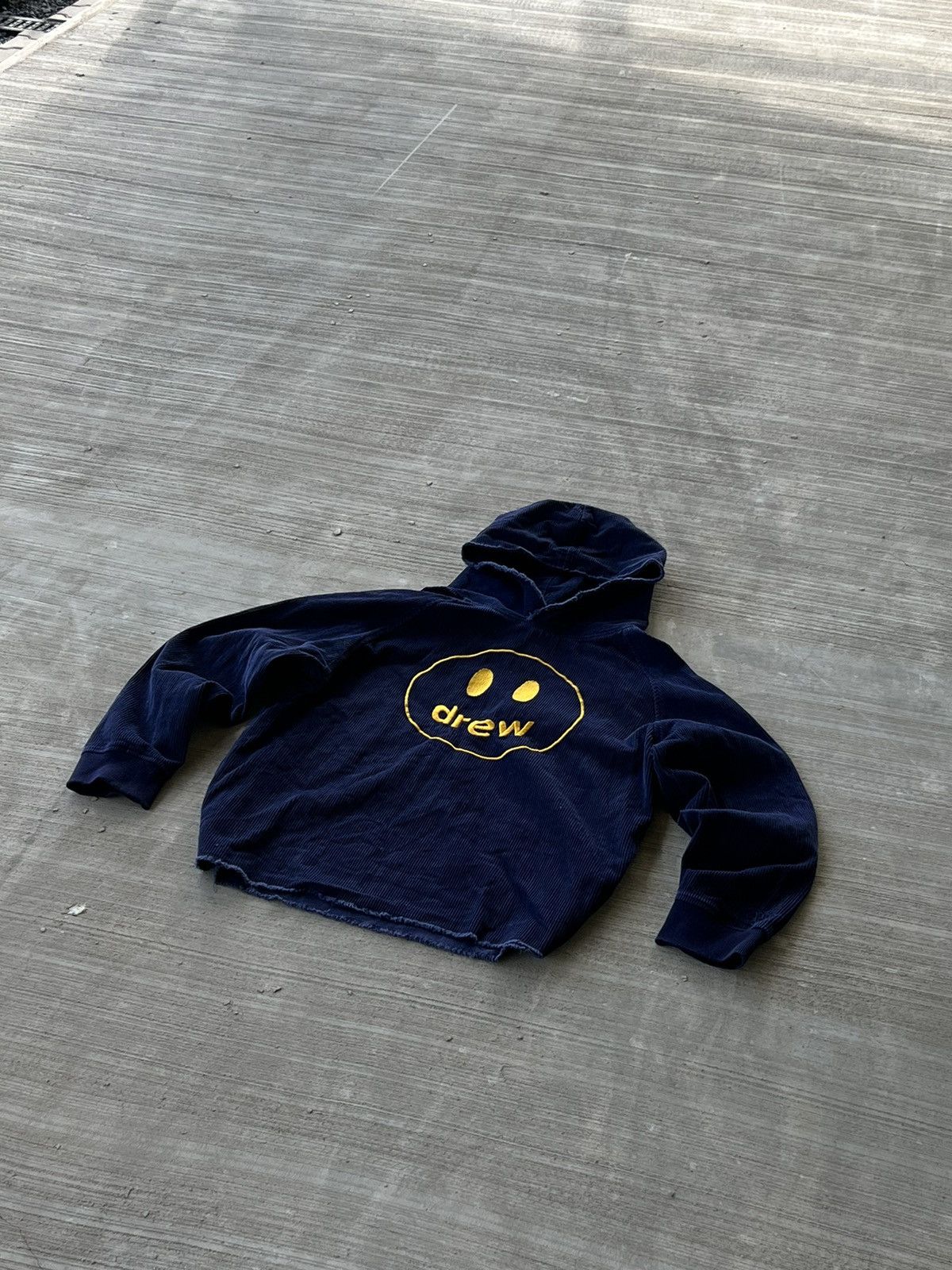 Vintage Drew House Justin Bieber Vintage Velvet Big Logo Hoodies Size US S / EU 44-46 / 1 - 2 Thumbnail
