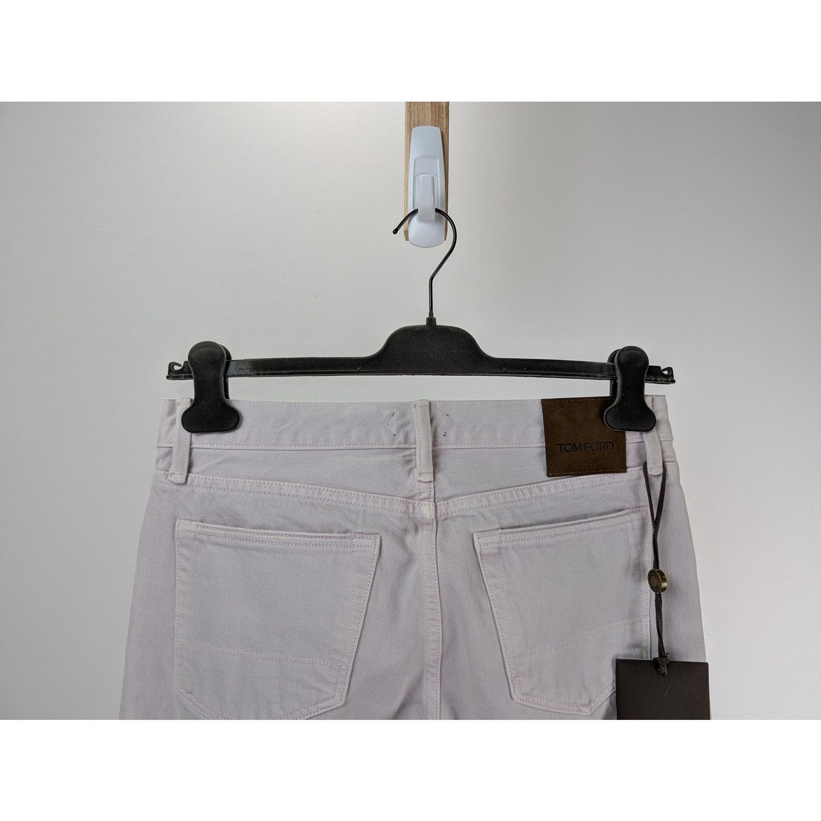 Tom Ford o1rshd1 Slim Denim Jeans in Dirty White Size US 30 / EU 46 - 12 Thumbnail