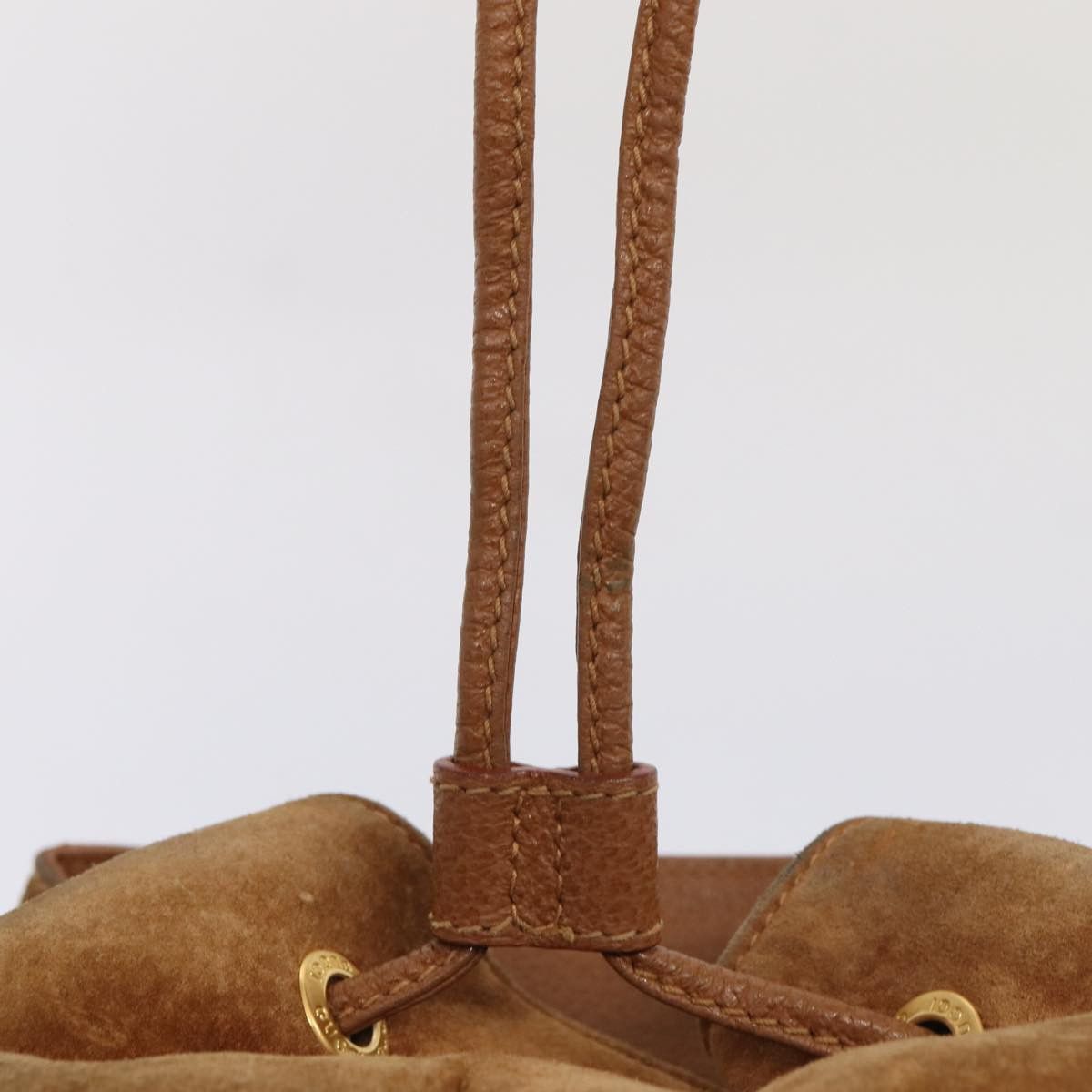 Gucci GUCCI Bamboo Shoulder Bag Suede Brown Gold 003 2058 003 2058 Size ONE SIZE - 17 Thumbnail