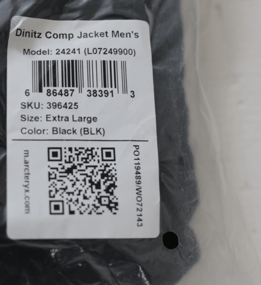Arc'teryx Arc'teryx VEILANCE Dinitz Fleece Comp Jacket Men's SZ XL Size US XL / EU 56 / 4 - 14 Thumbnail