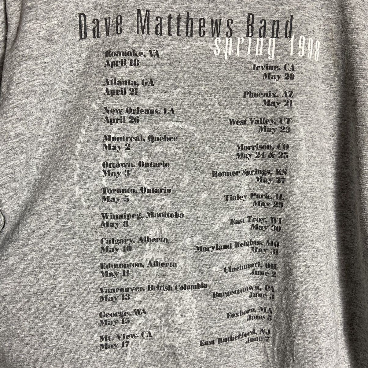 Band Tees × Vintage Vintage 90s Dave Matthews Tour Band Tee Size US L / EU 52-54 / 3 - 6 Thumbnail