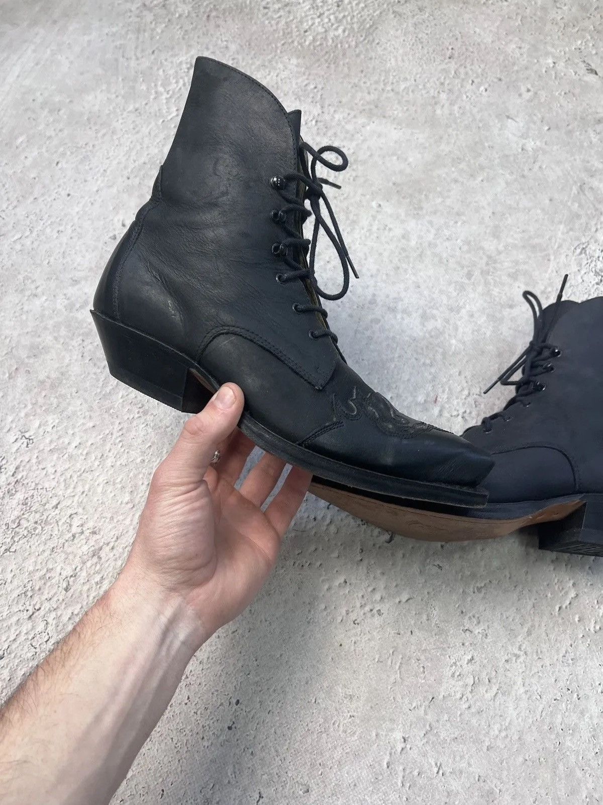 Western Rise Western platform japanese A.S. 98 Sendra boots Size US 5 / IT 35 - 2 Thumbnail