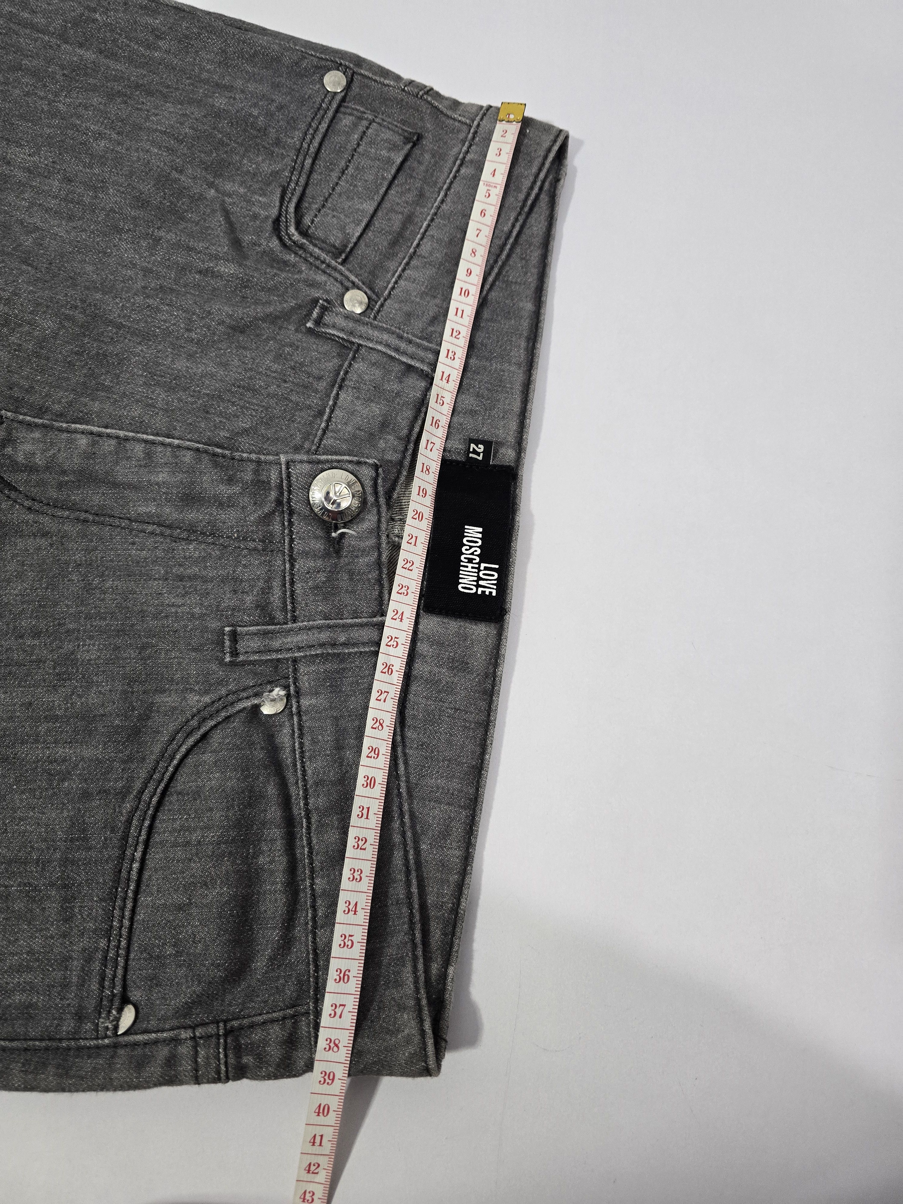Love Moschino × Moschino MOSCHINO jeans women size small w27 never worn Size 27" / US 4 / IT 40 - 11 Thumbnail