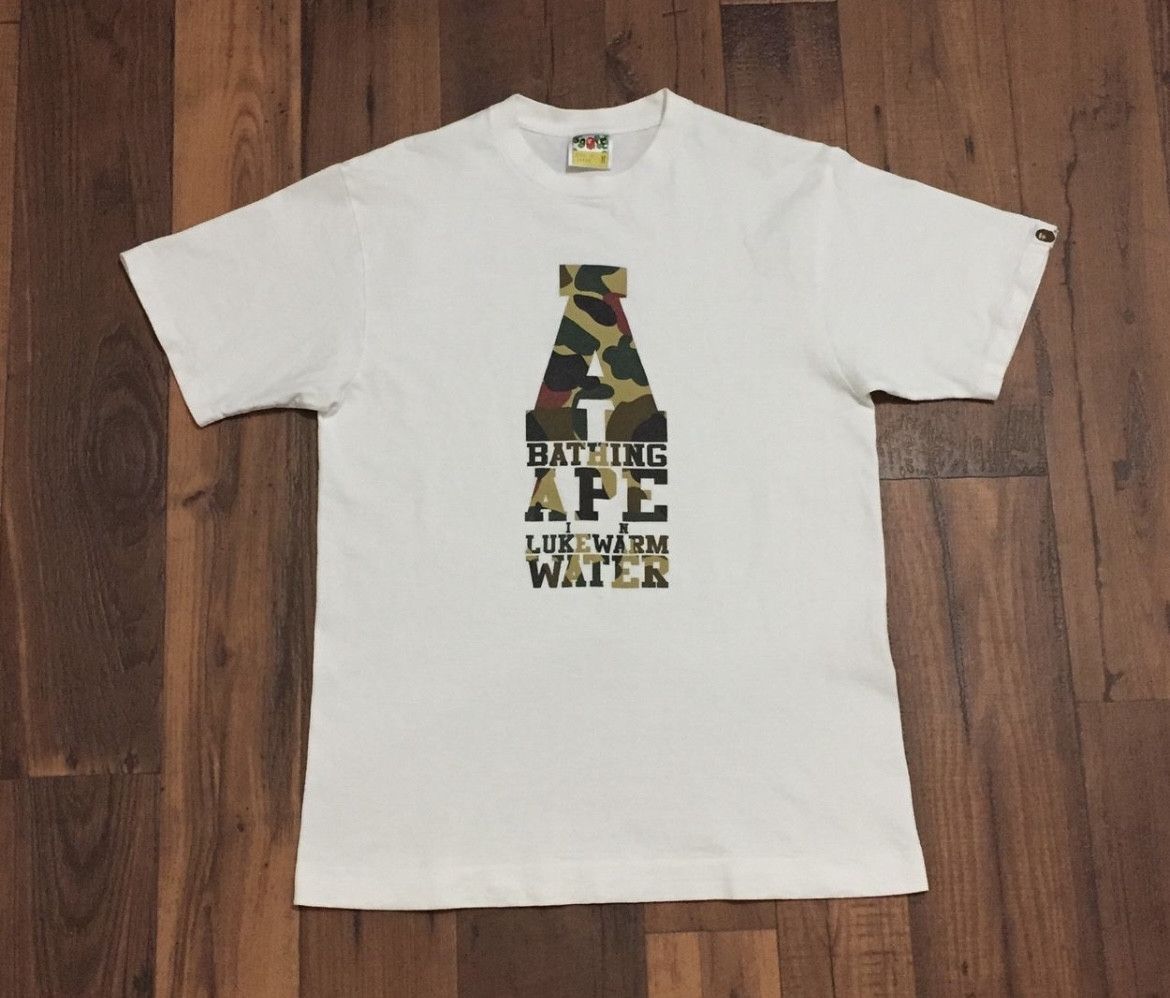 Bape Bape tee shirt Size US M / EU 48-50 / 2 - 1 Thumbnail
