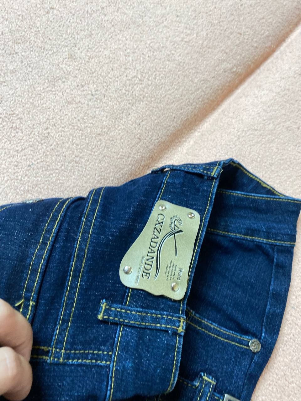 Japanese Brand Vintage Jeans Y2K Grunge Low Rise Bootcut Denim Jeans Size 25" / US 0 / IT 36 - 2 Thumbnail