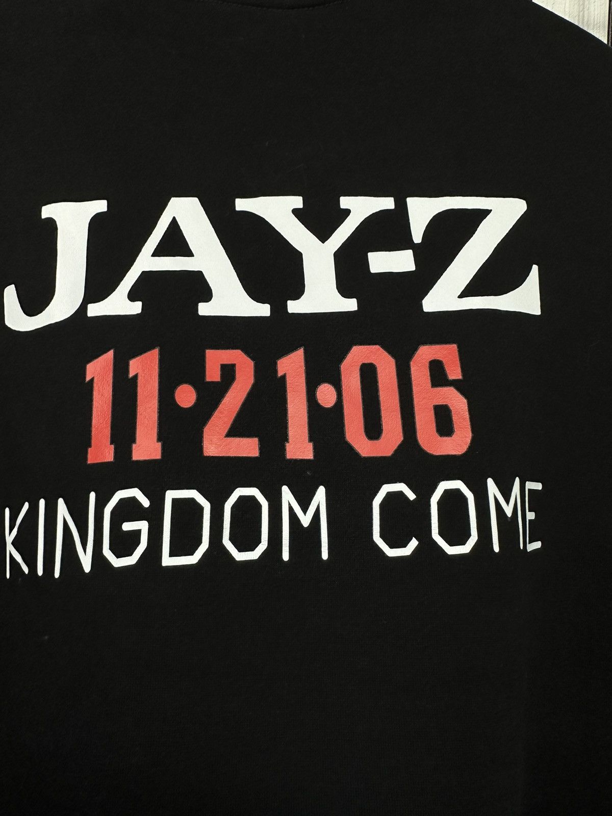 Jay-Z × Rap Tees Jay Z “There is only one” Sweatshirt Men Black L baggy Size US L / EU 52-54 / 3 - 14 Thumbnail